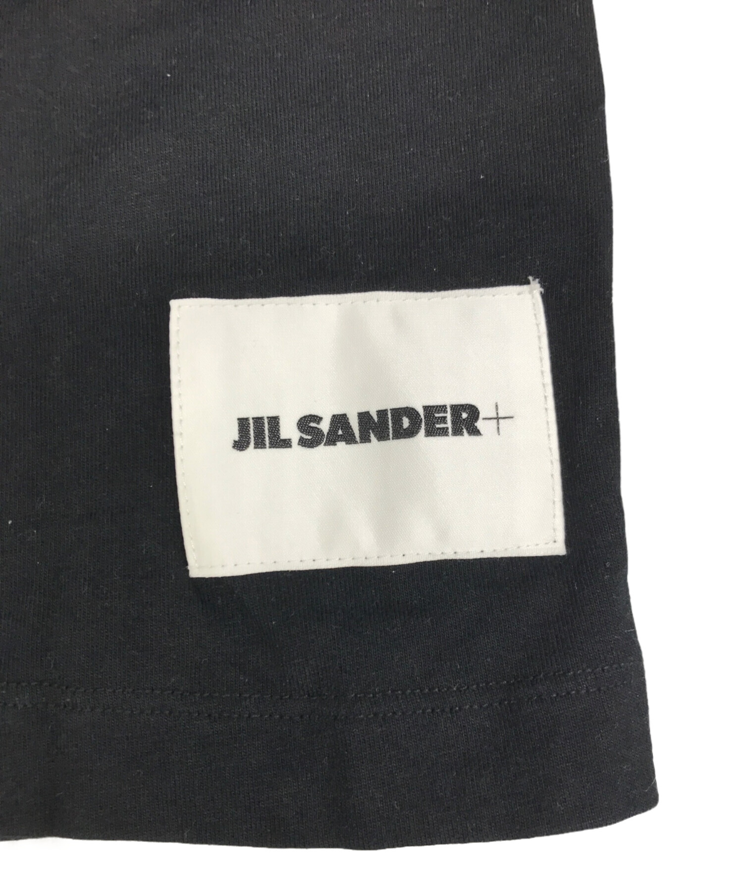JIL SANDER + ジルサンダー ロング Tシャツ S ブラック 中古｜長袖 