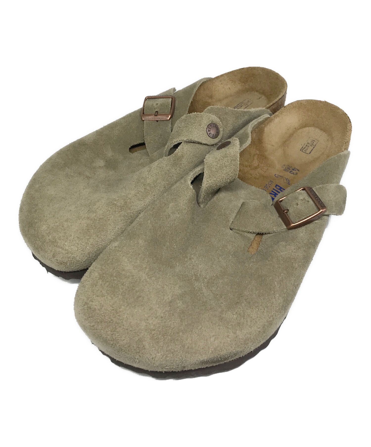 BIRKENSTOCK】BOSTON BS TAUPE ボストンサンダル（BIRKENSTOCK 