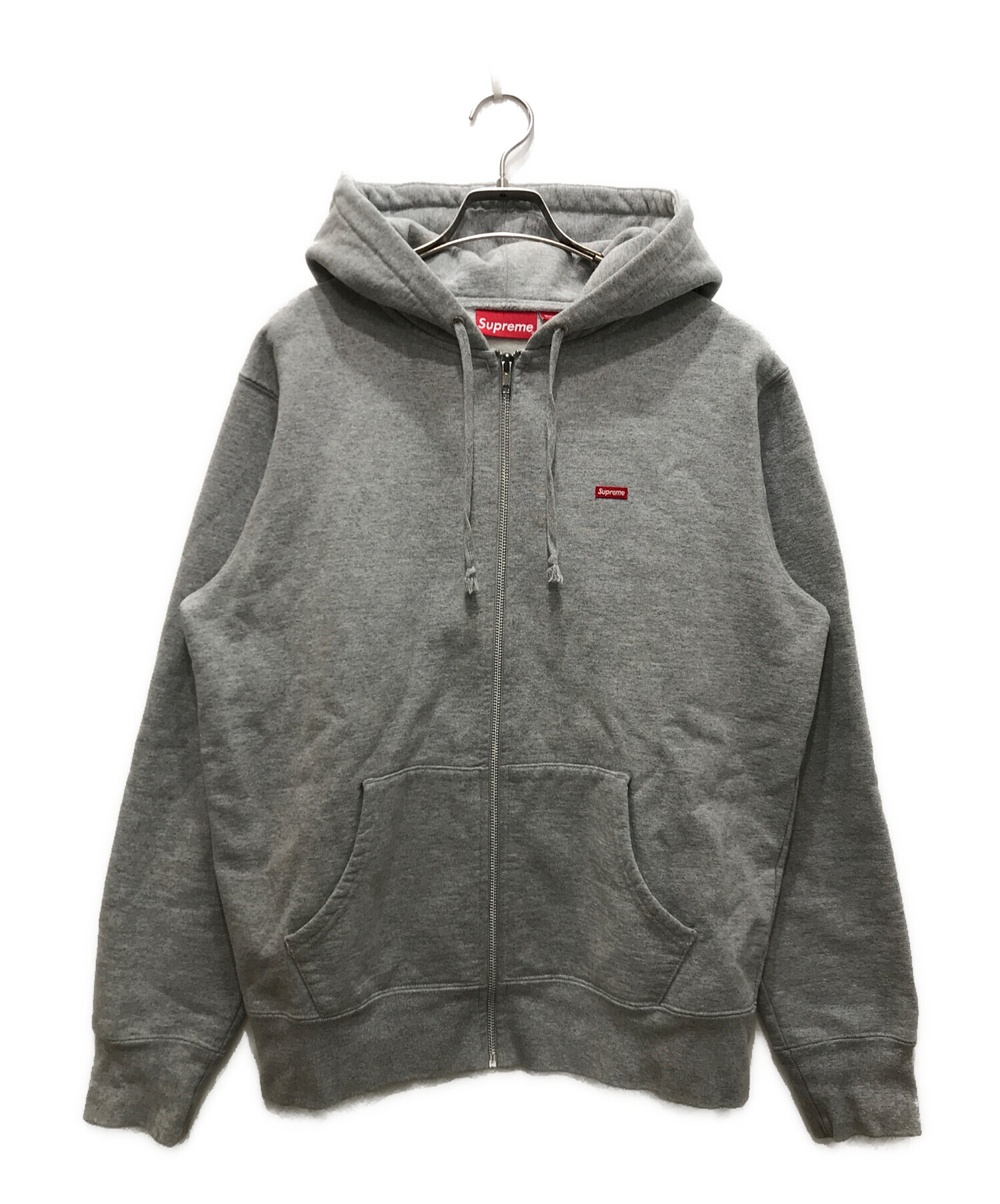 シュプリームパーカー　スモールボックスロゴ フーディー グレー supreme Supreme シュプリーム Small Box Logo Hooded Sweatshirt スモール