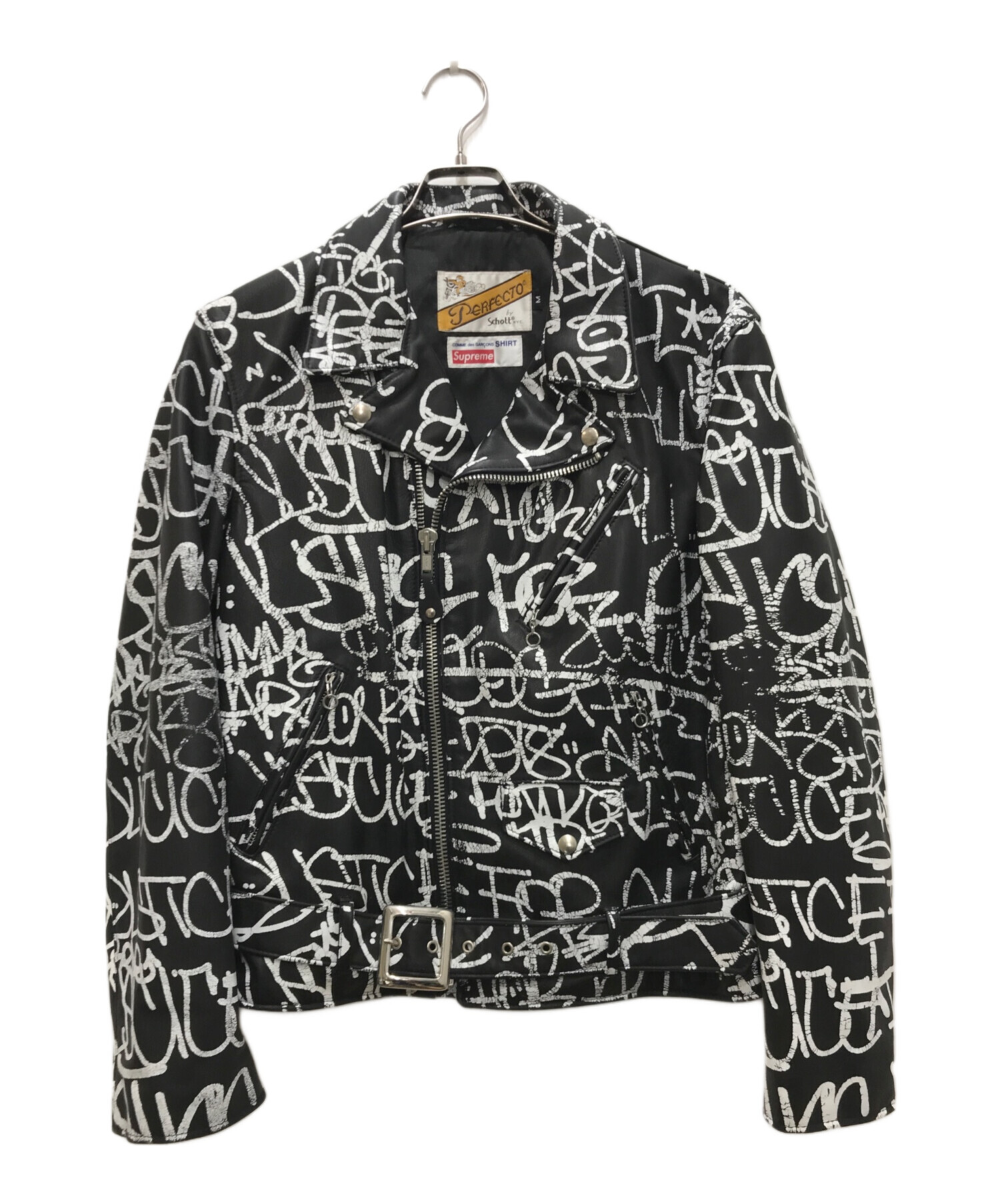 COMME des GARCONS SHIRT レザージャケット M 黒|メンズ COMME des GARCONS SHIRT レザージャケット M 黒|メンズ