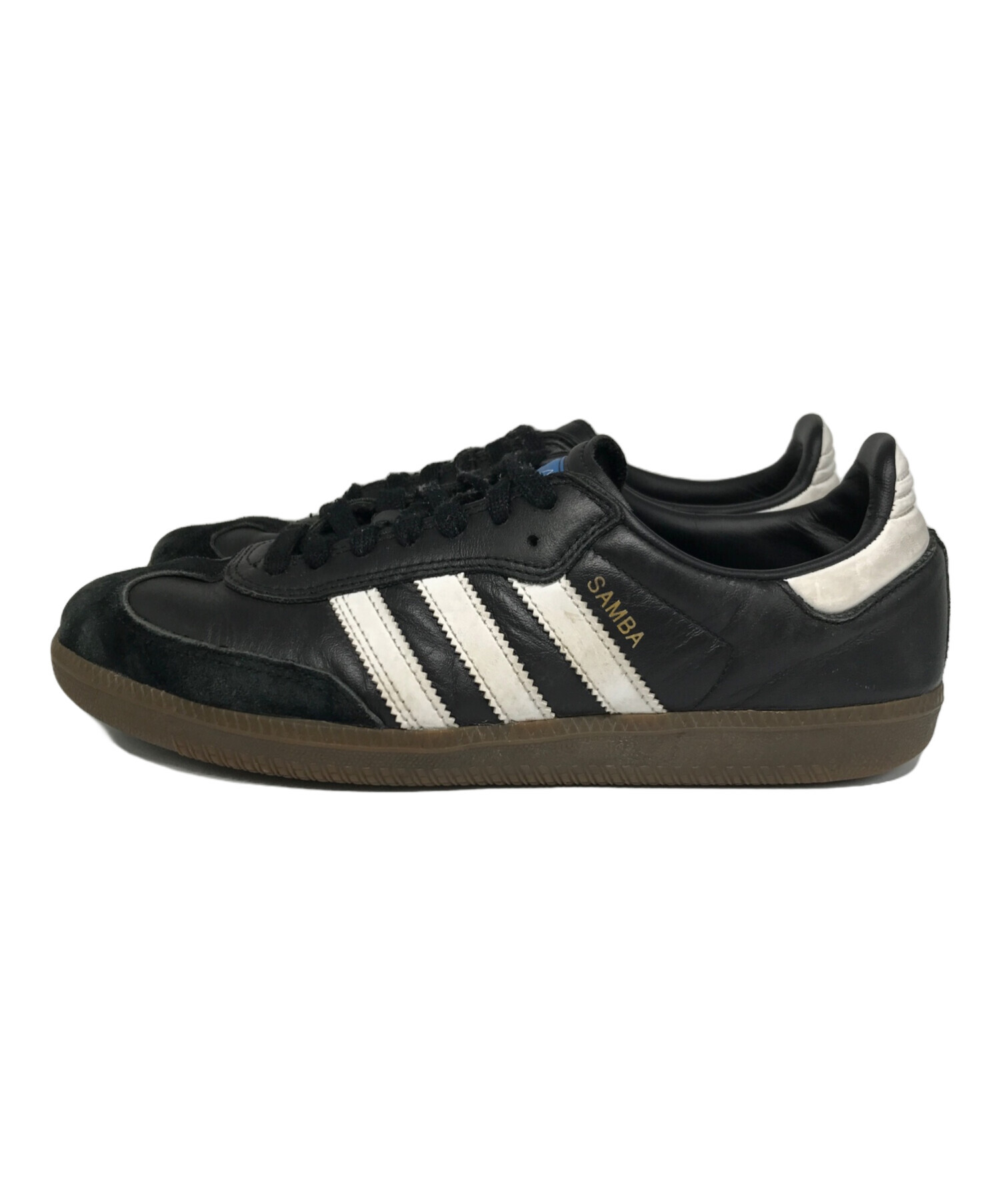 中古・古着通販】adidas (アディダス) SAMBA/サンバ ブラック サイズ 
