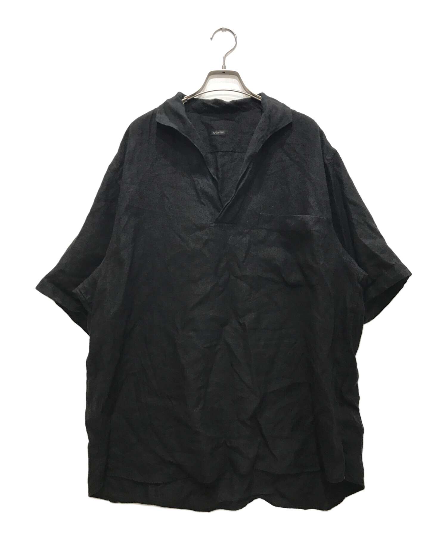 中古・古着通販】COMOLI (コモリ) カナパ スキッパー半袖シャツ 