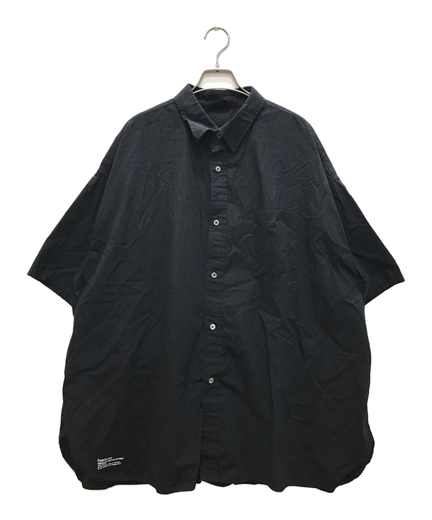 FreshService 半袖シャツ FreshService フレッシュサービス COOLFIBER OPEN COLLAR S/S SHIRT