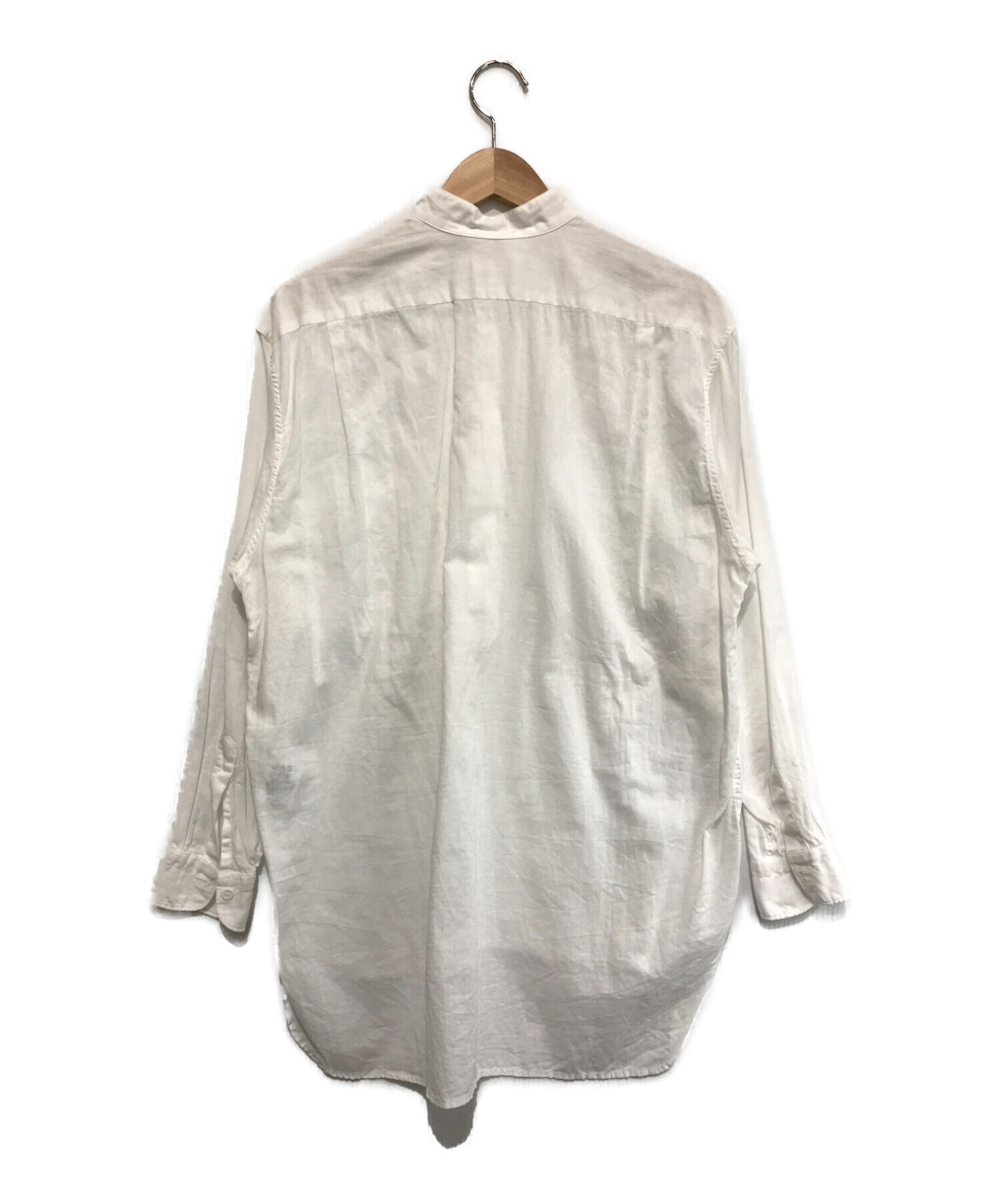 COMOLI (コモリ) ベタシャン プルオーバーシャツ ホワイト サイズ:1