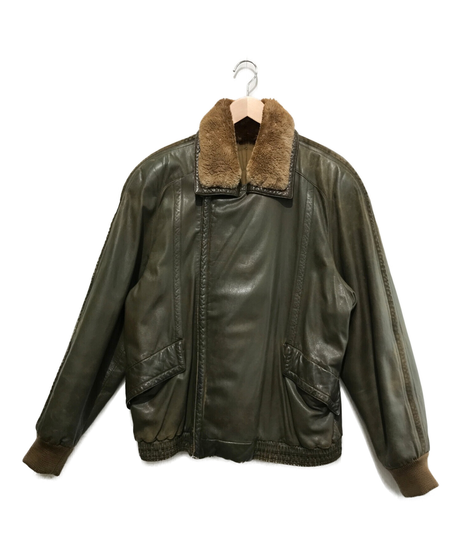 中古・古着通販】FRANCESCO SMALTO (フランセスコスマルト) レザー  