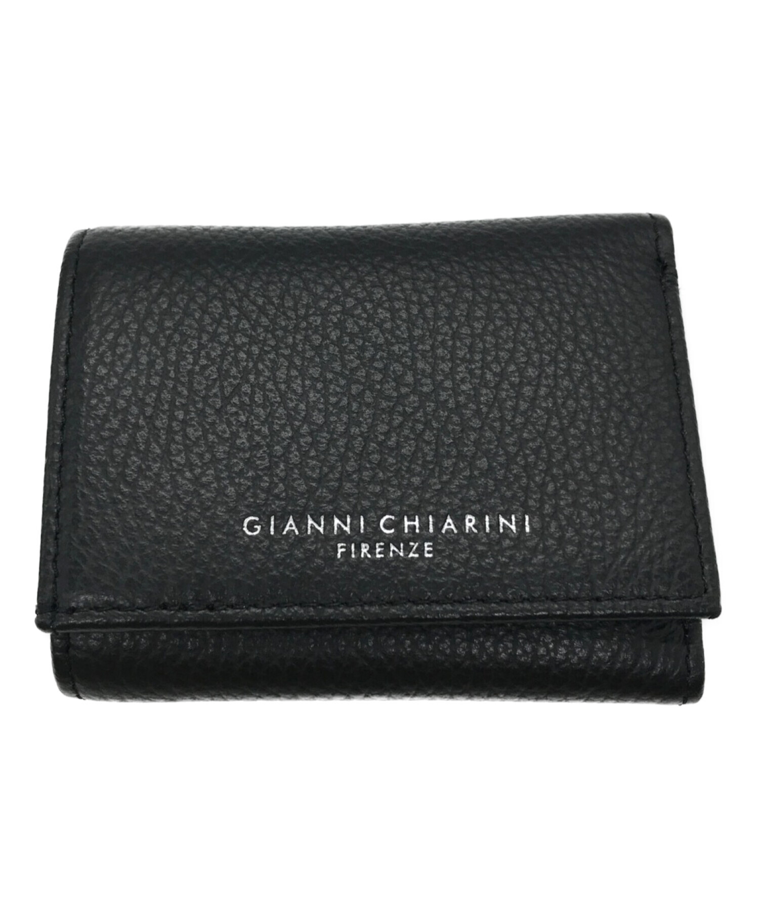 GIANNI CHIARINI (ジャンニキアリーニ) 3つ折り財布 ブラック
