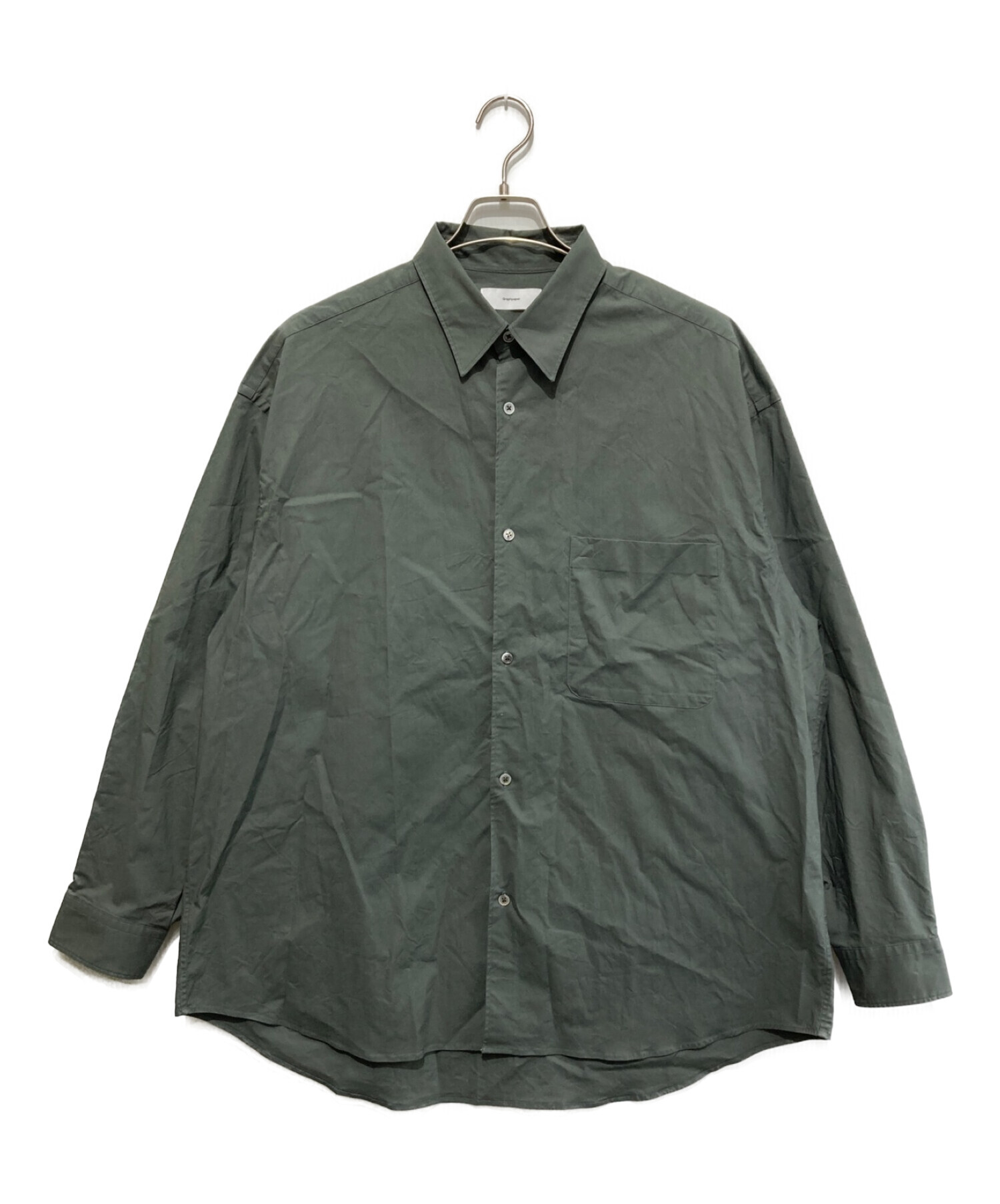 中古・古着通販】Graphpaper (グラフペーパー) OVERSIZED SHIRTS 