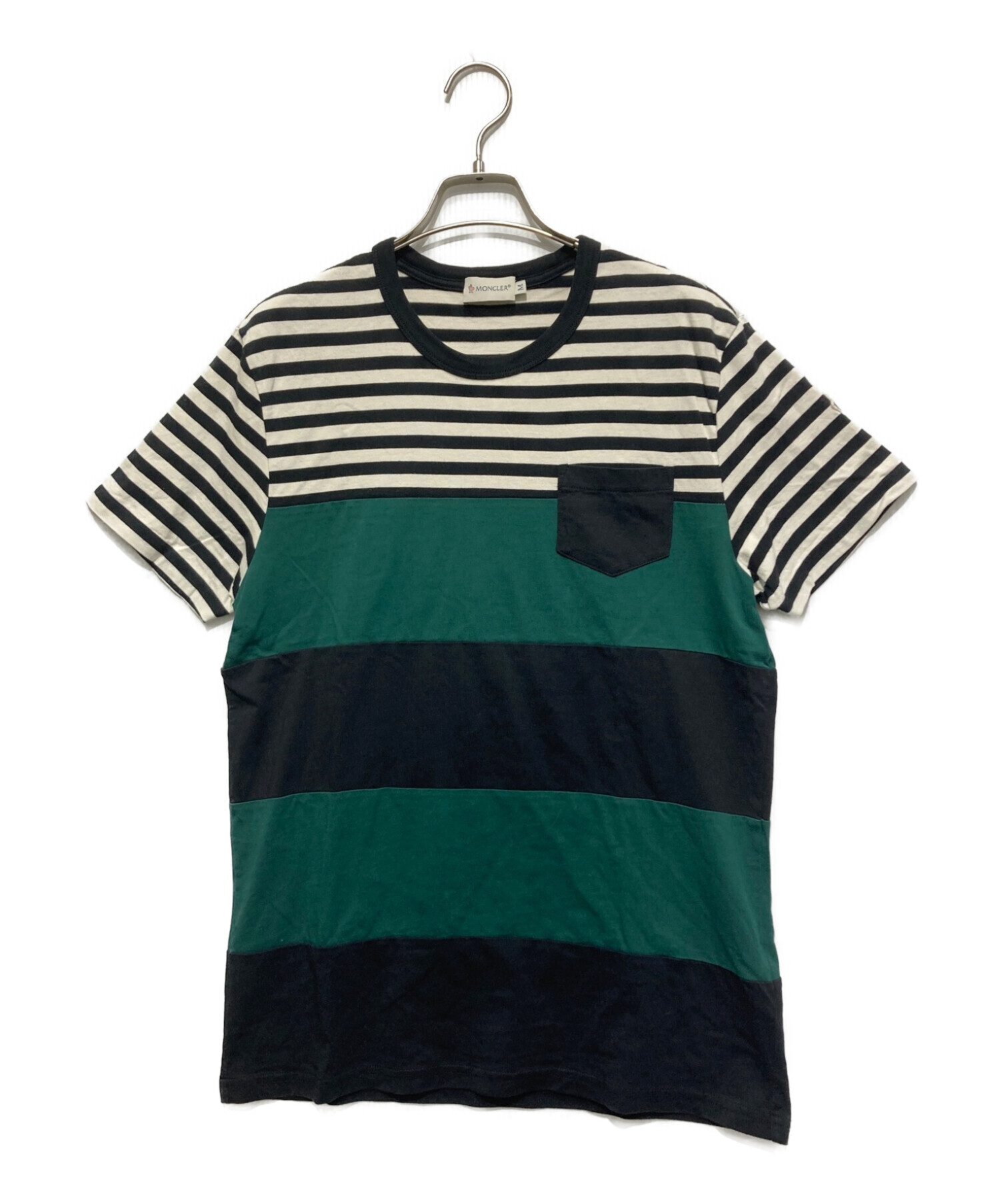 MONCLER MAGLIA T-SHIRT モンクレール ボーダー Tシャツ