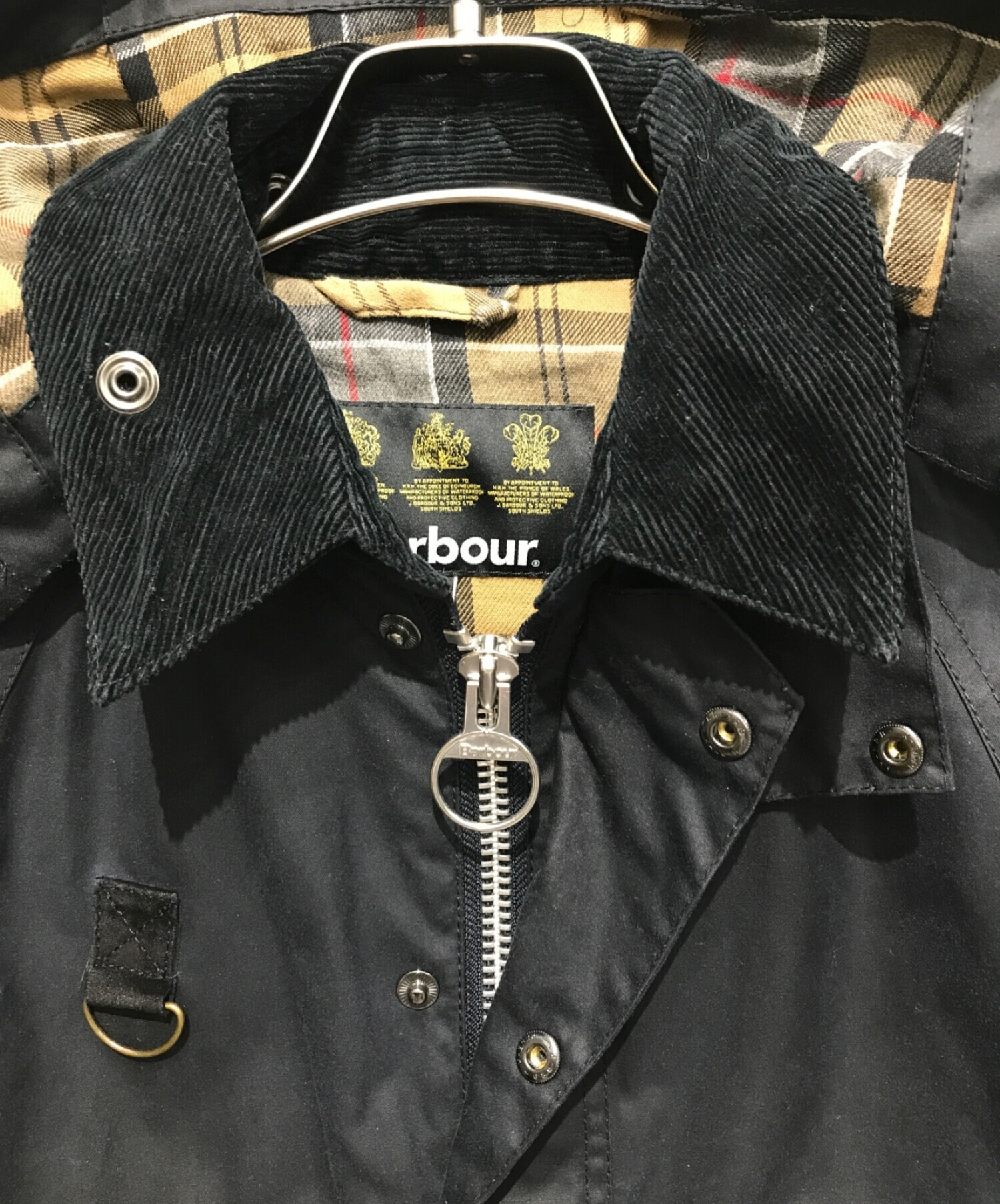 中古・古着通販】Barbour (バブアー) SL SPEY JACKET ネイビー サイズ 