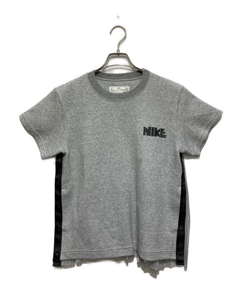 【新品】sacai NIKE プリーツTシャツ（黒）Sサイズ（2size）