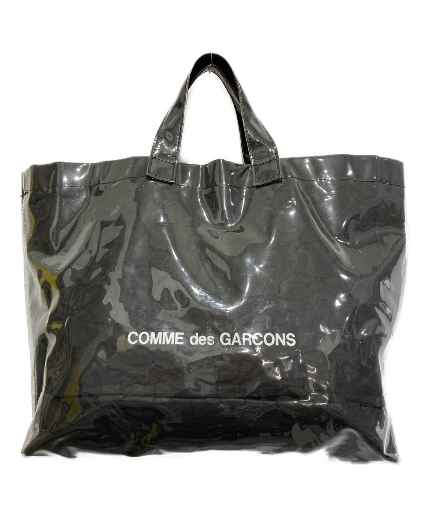COMME des GARCONS (コムデギャルソン) PVCトートバッグ