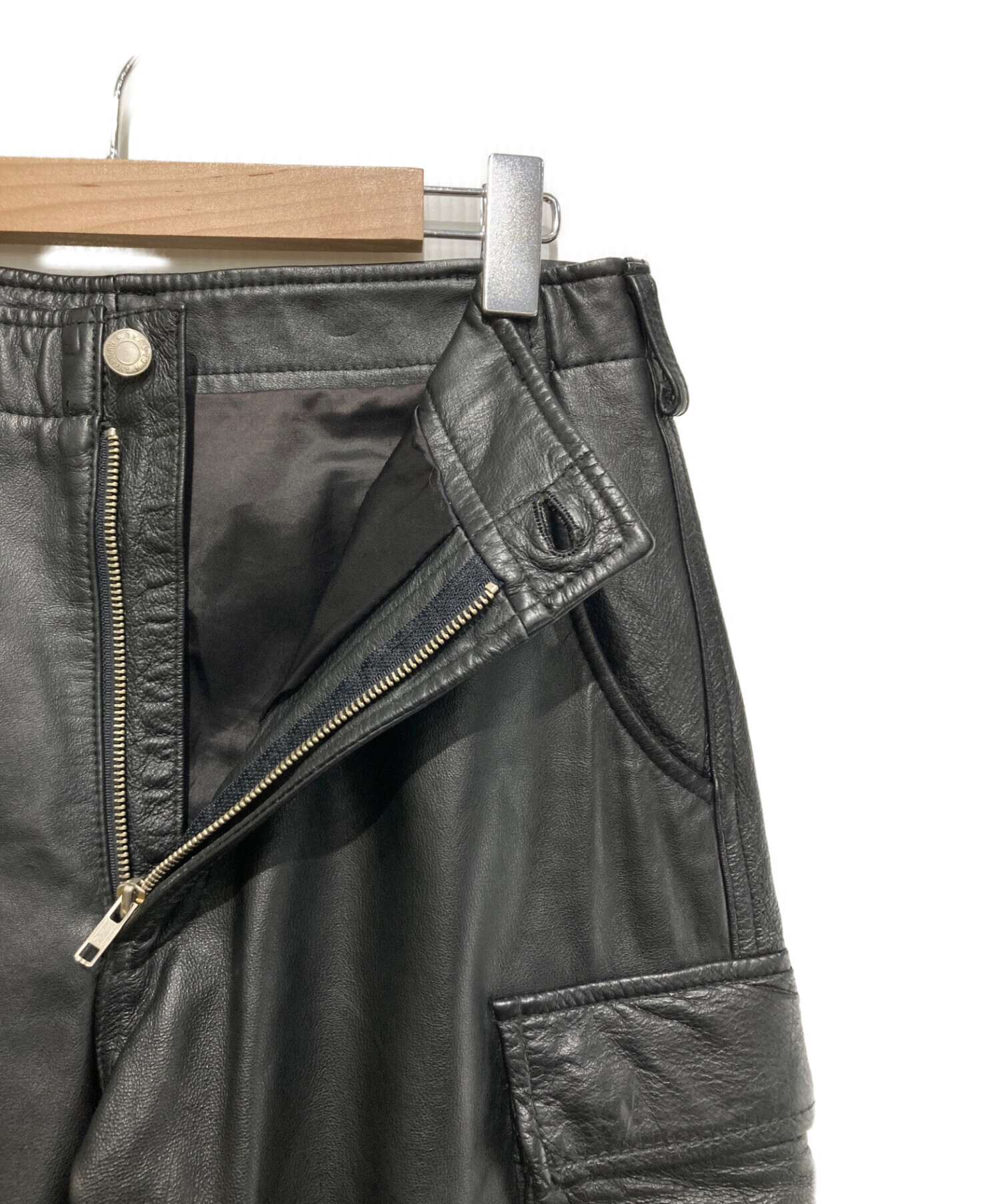 80s ALL THE WAY Leather Monkey Pant
