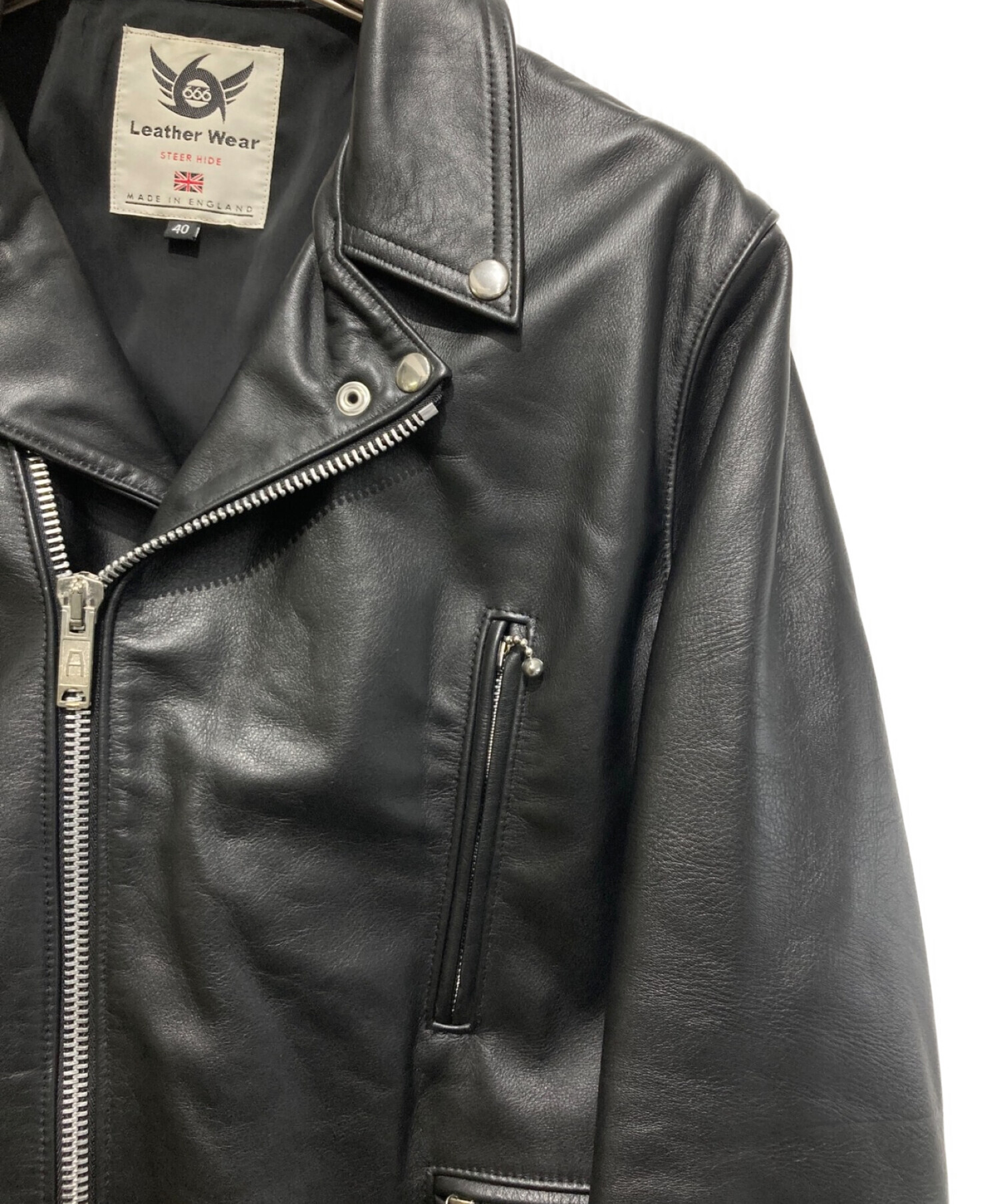 中古・古着通販】666 (666) ダブルライダースジャケット 