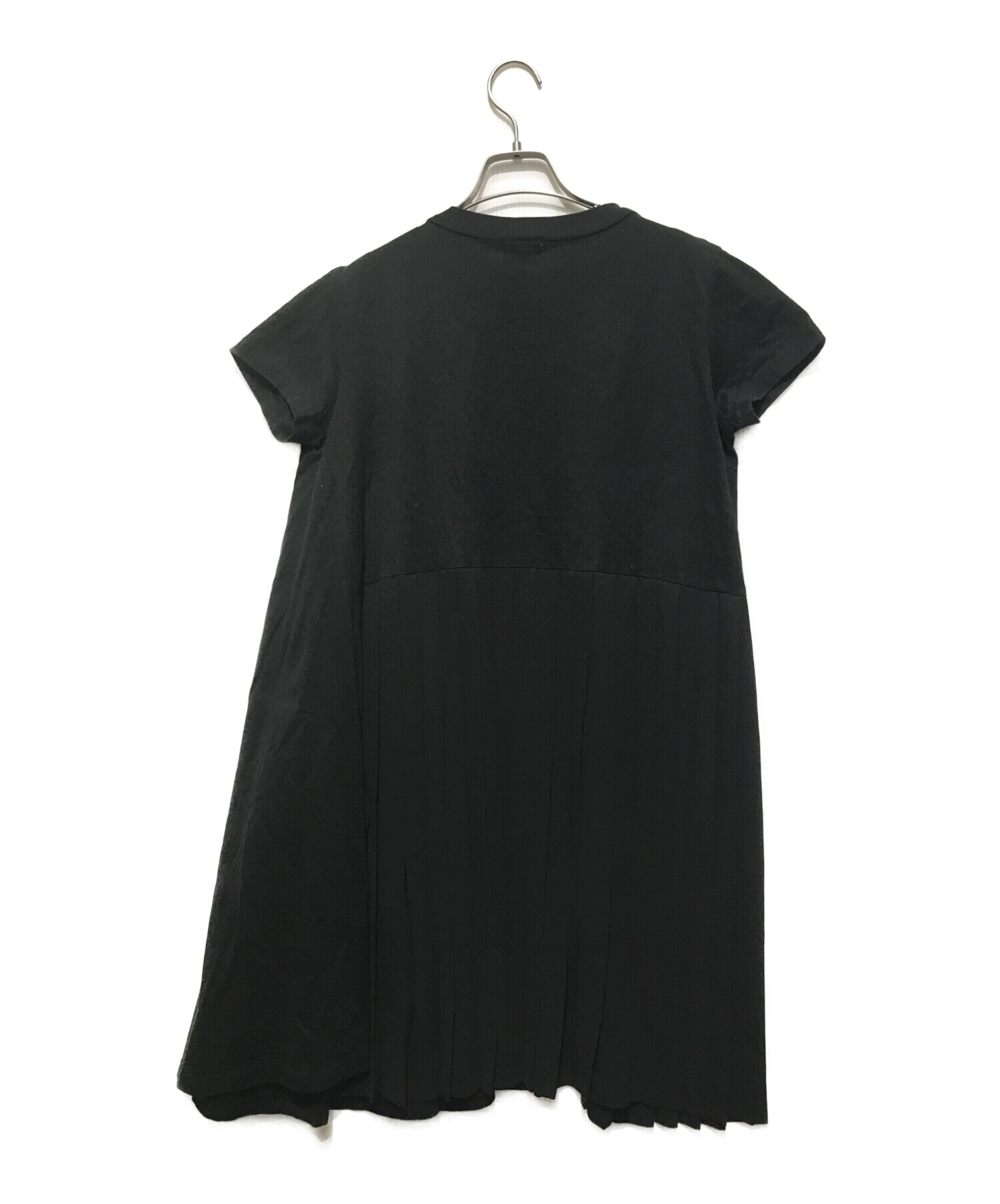 着用1回 レキサミ 定価¥5万600円 REKISAMI 黒 ロングワンピース  