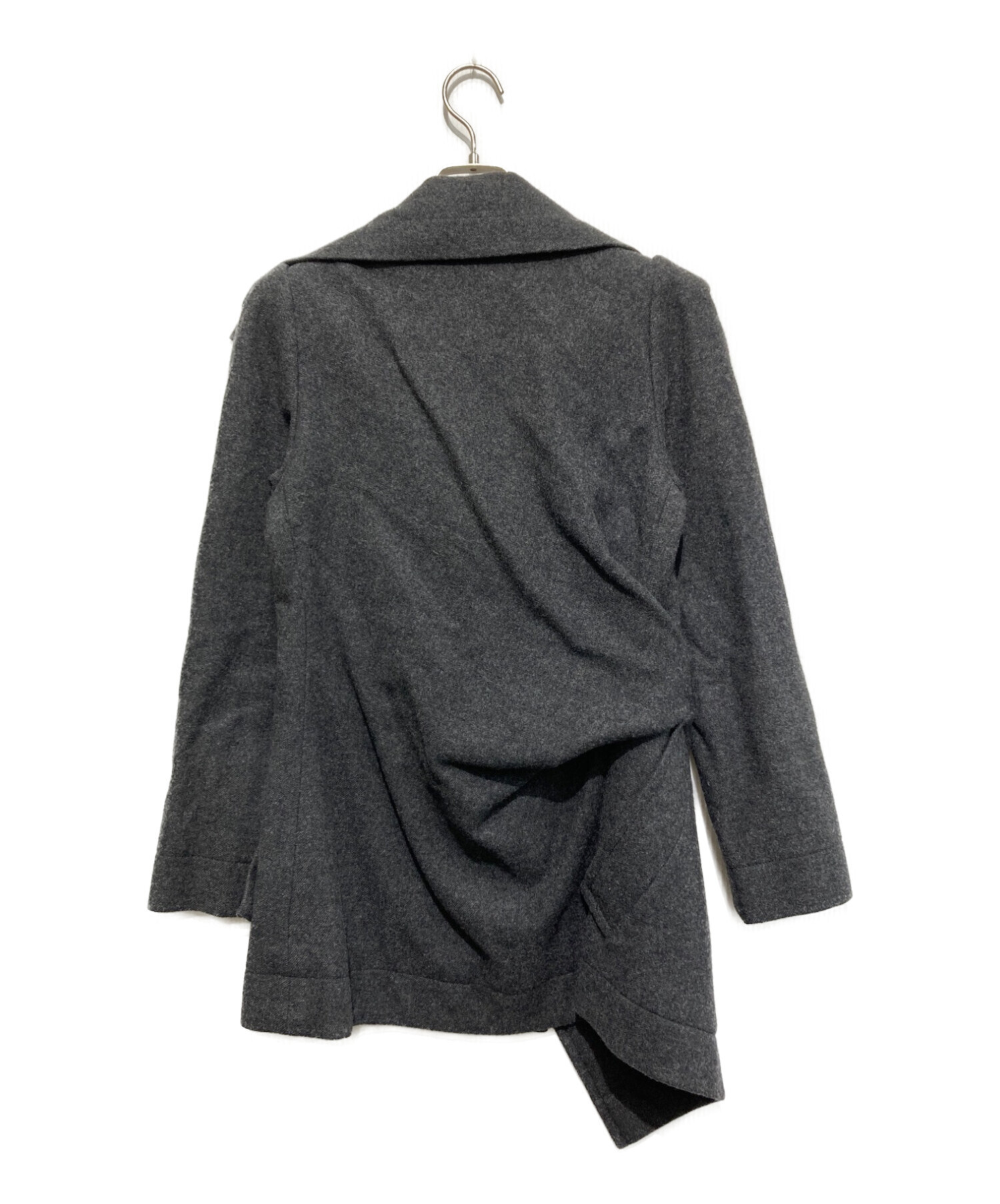 美品◎ヴィヴィアンウエストウッド カシミヤ混 ジャケット 黒 2サイズ 美品◎ヴィヴィアンウエストウッド カシミヤ混 ジャケット 黒 2サイズ