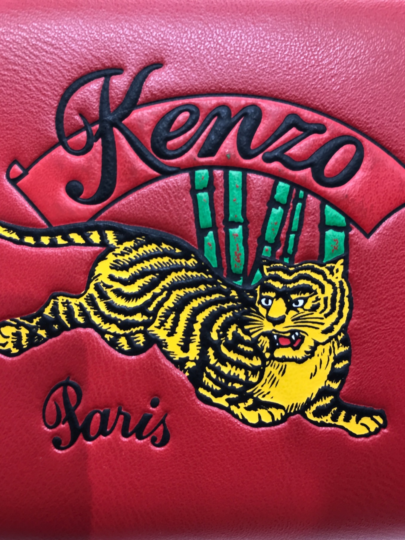 中古・古着通販】KENZO (ケンゾー) Jumping Tiger Leather Continental