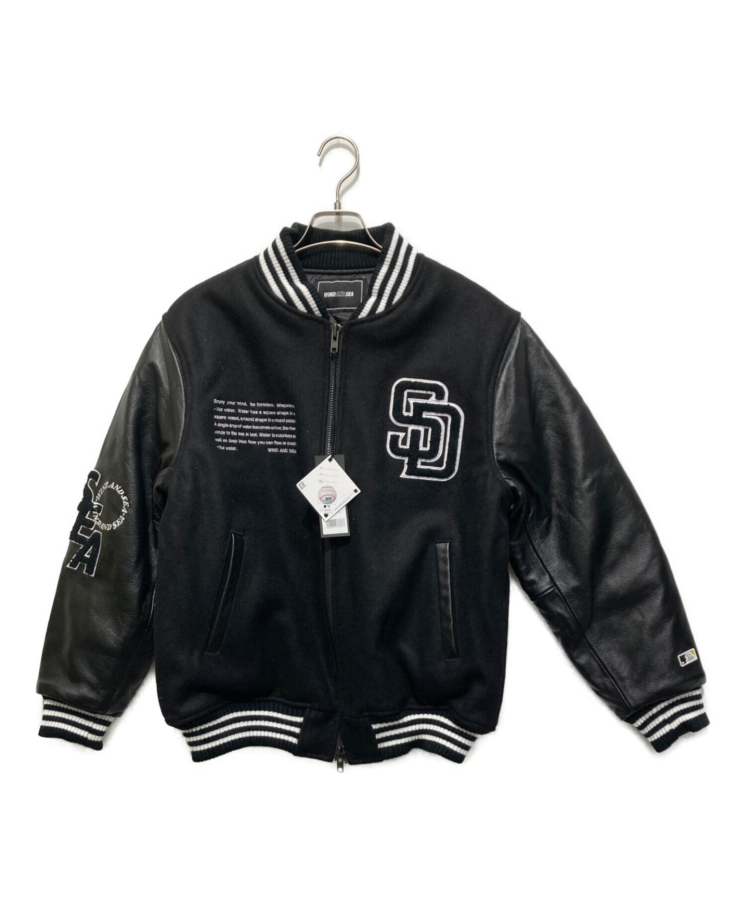 WIND AND SEA x MLB San Diego Padres Varsity Jacket 