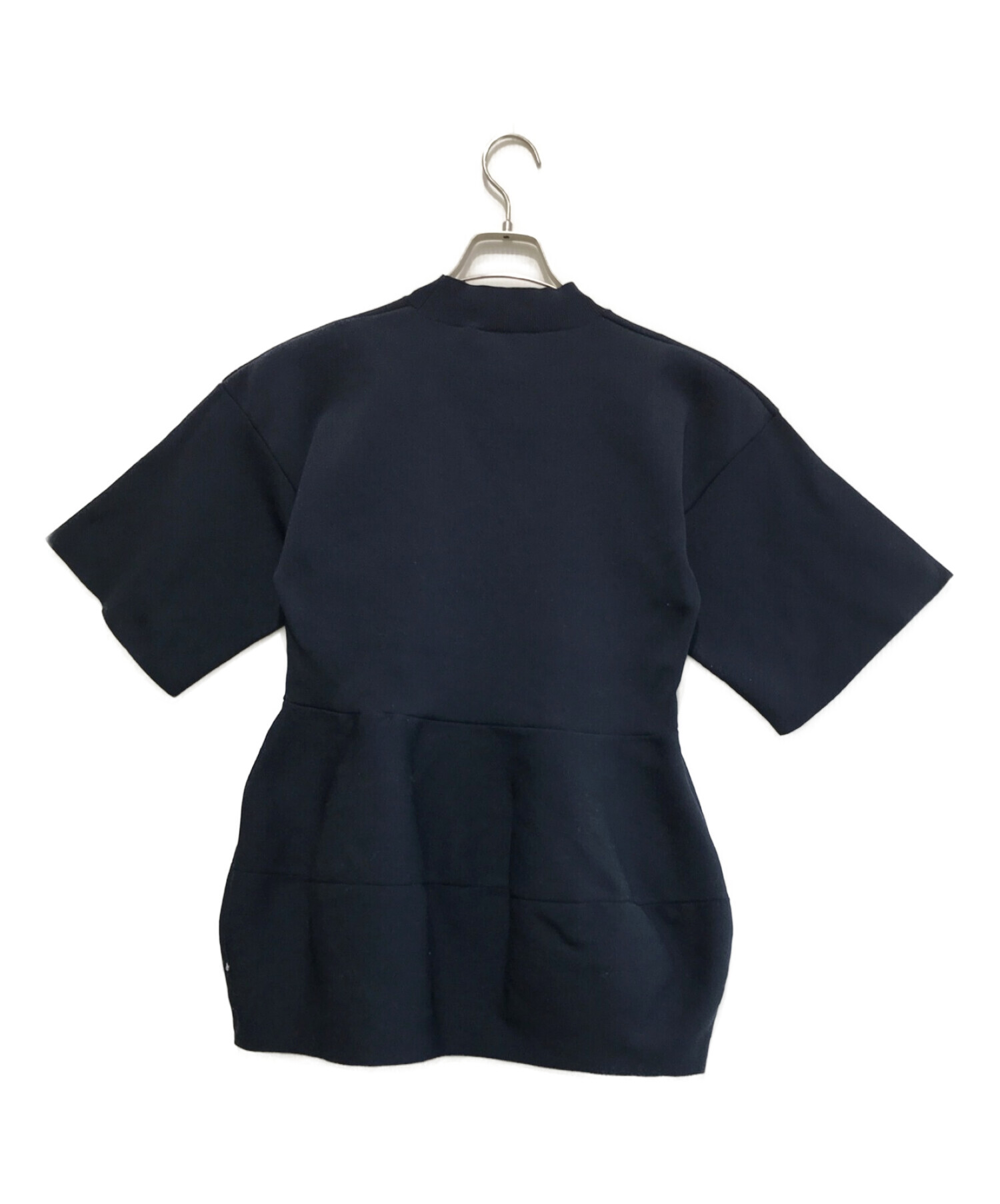 中古・古着通販】ENFOLD (エンフォルド) SOLID PEPLUM PULLOVER 
