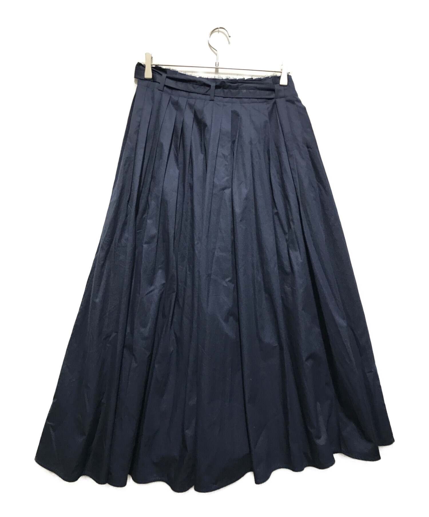 ATON ダブルラッププリーツスカート エイトンプリーツスカート