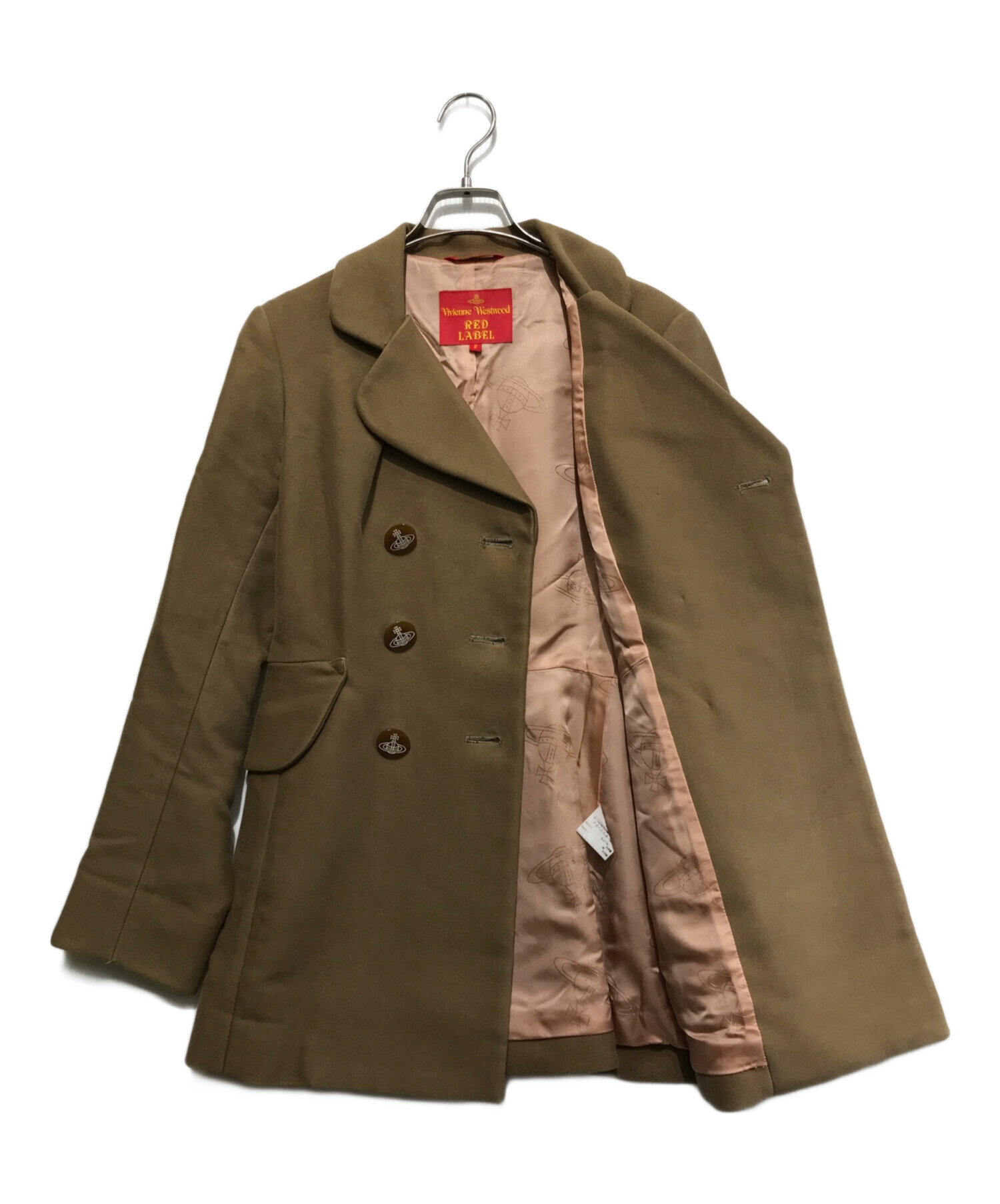 ヴィヴィアンウエストウッド レッドレーベル ブラウンジャケット 上着  