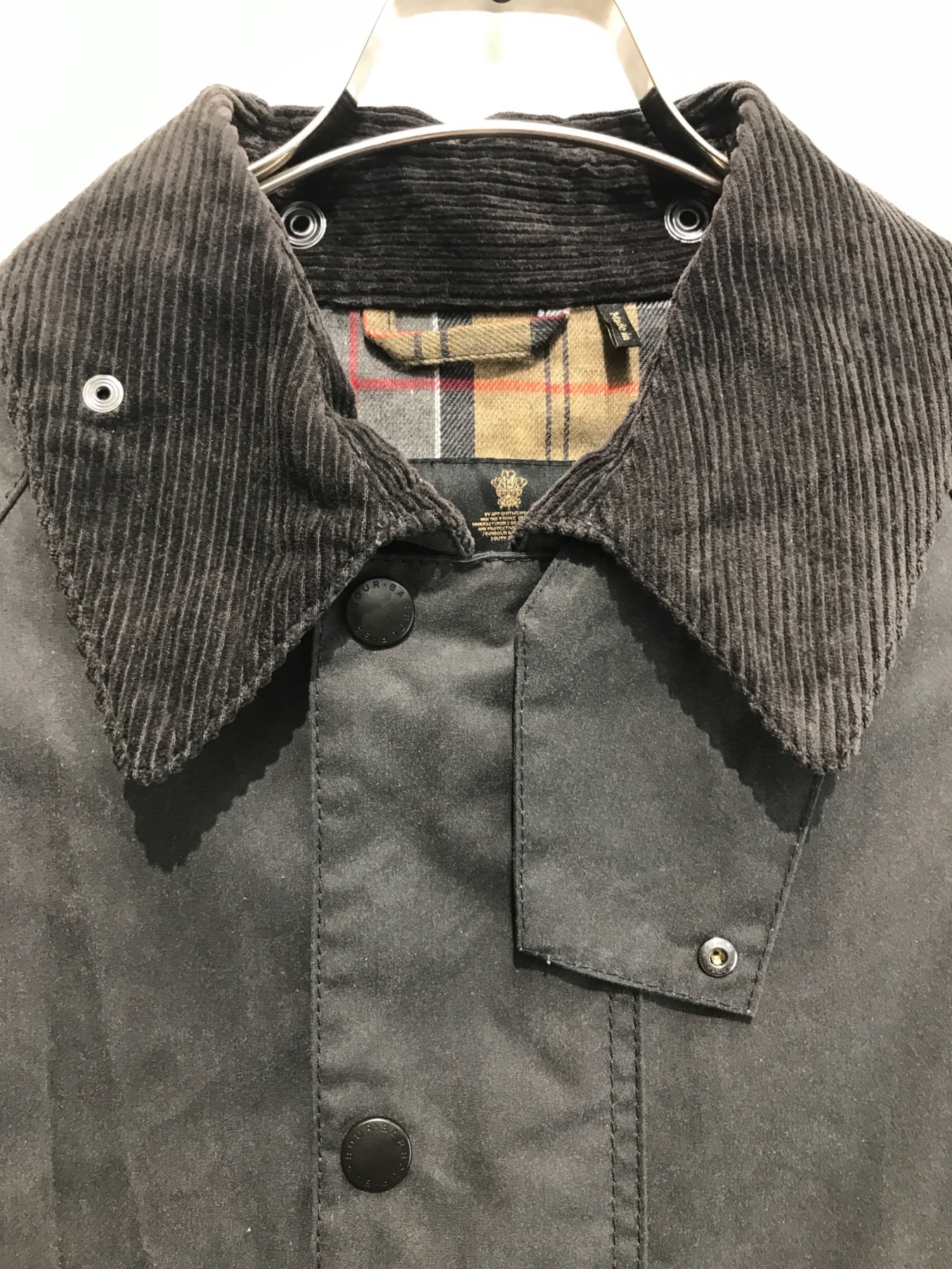 中古・古着通販】Barbour (バブアー) BURGHLEY ワックスコットン 