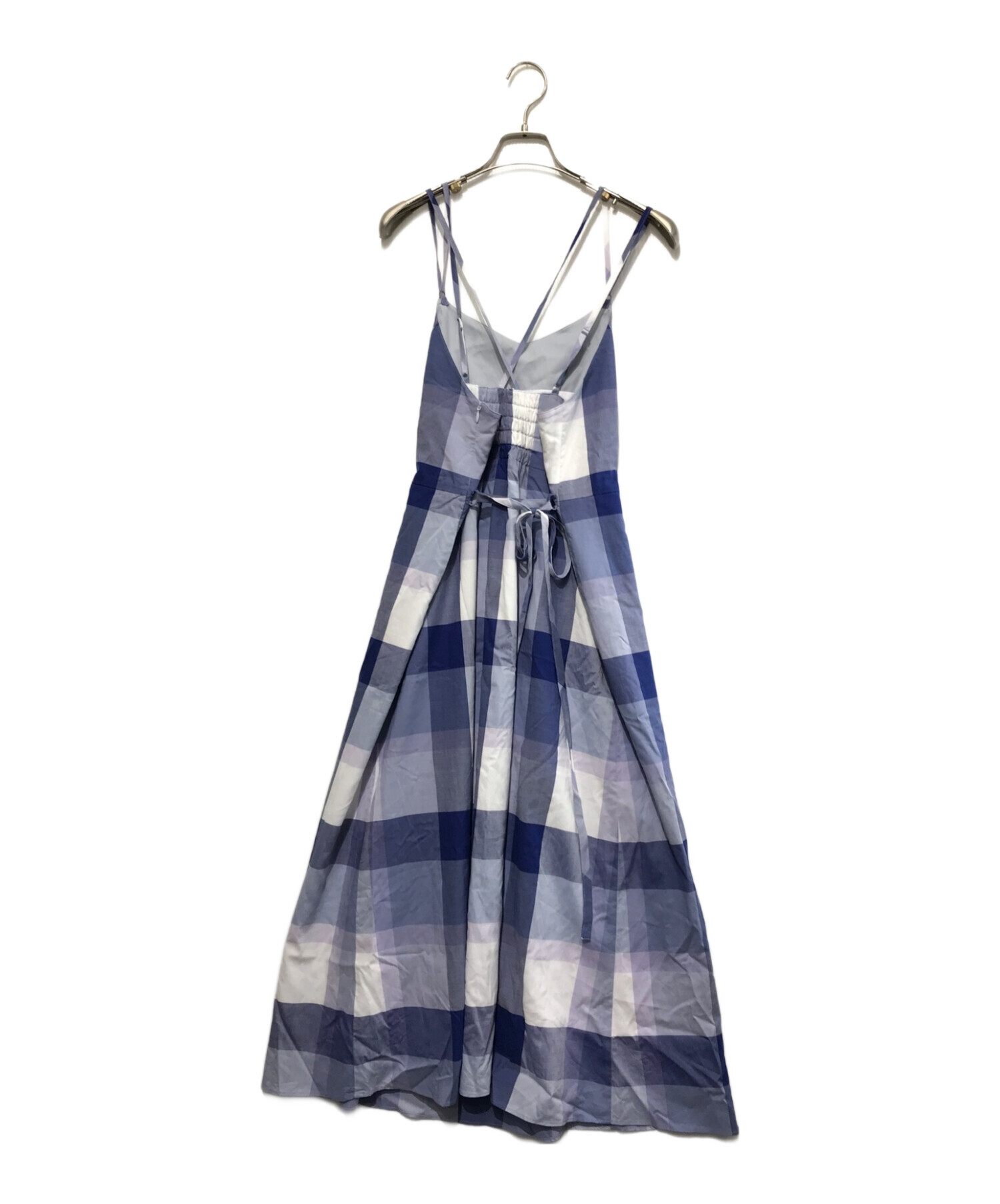 ブルーレーベルクレストブリッジキャミワンピ38サイズ-White