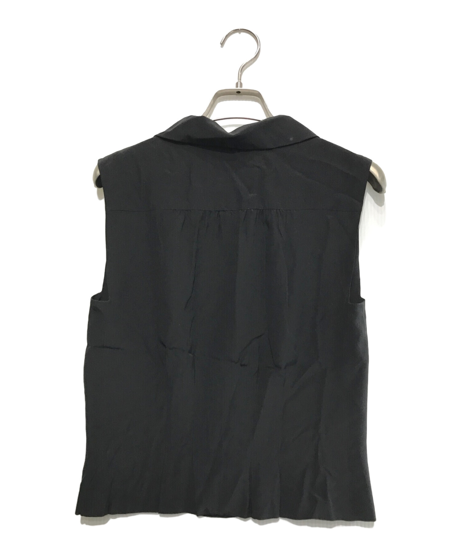 中古・古着通販】CHANEL (シャネル) ノースリーブシルクブラウス 