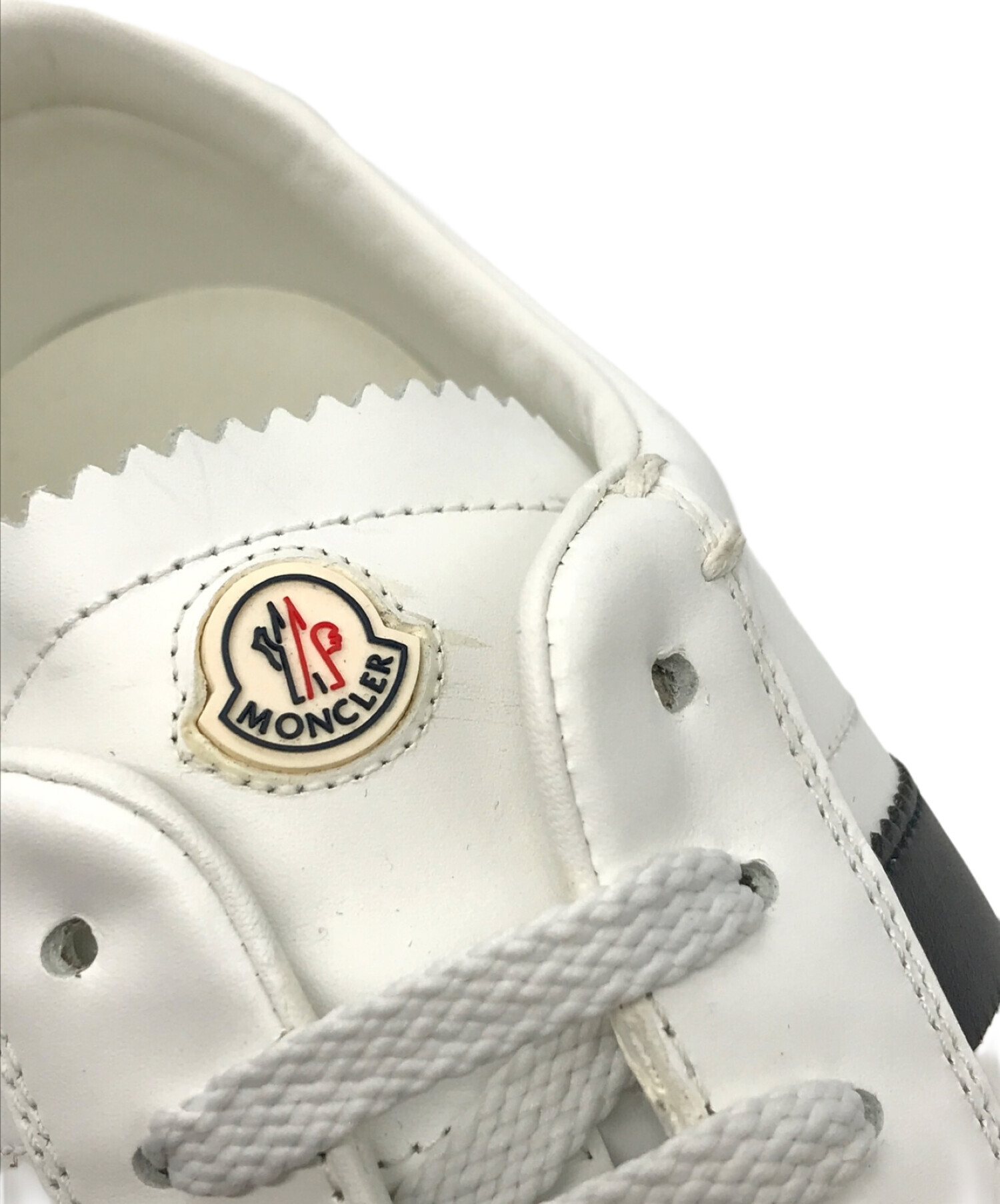 中古・古着通販】MONCLER (モンクレール) new monaco scarpa ホワイト  