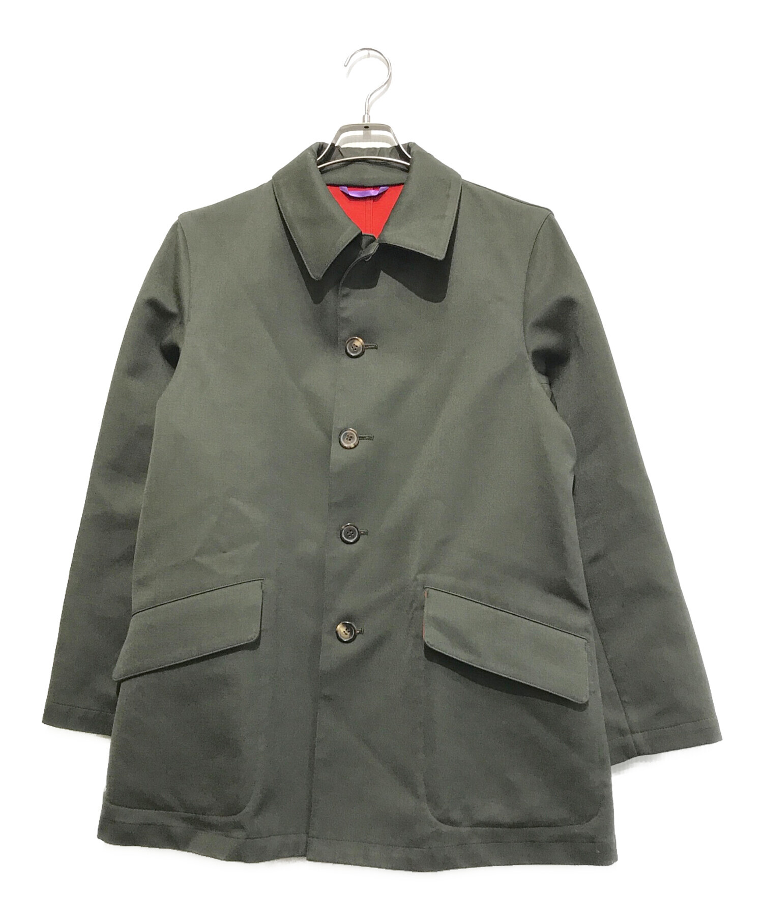 ポールスミス ステンカラー コート カーキ 緑 【公式通販】