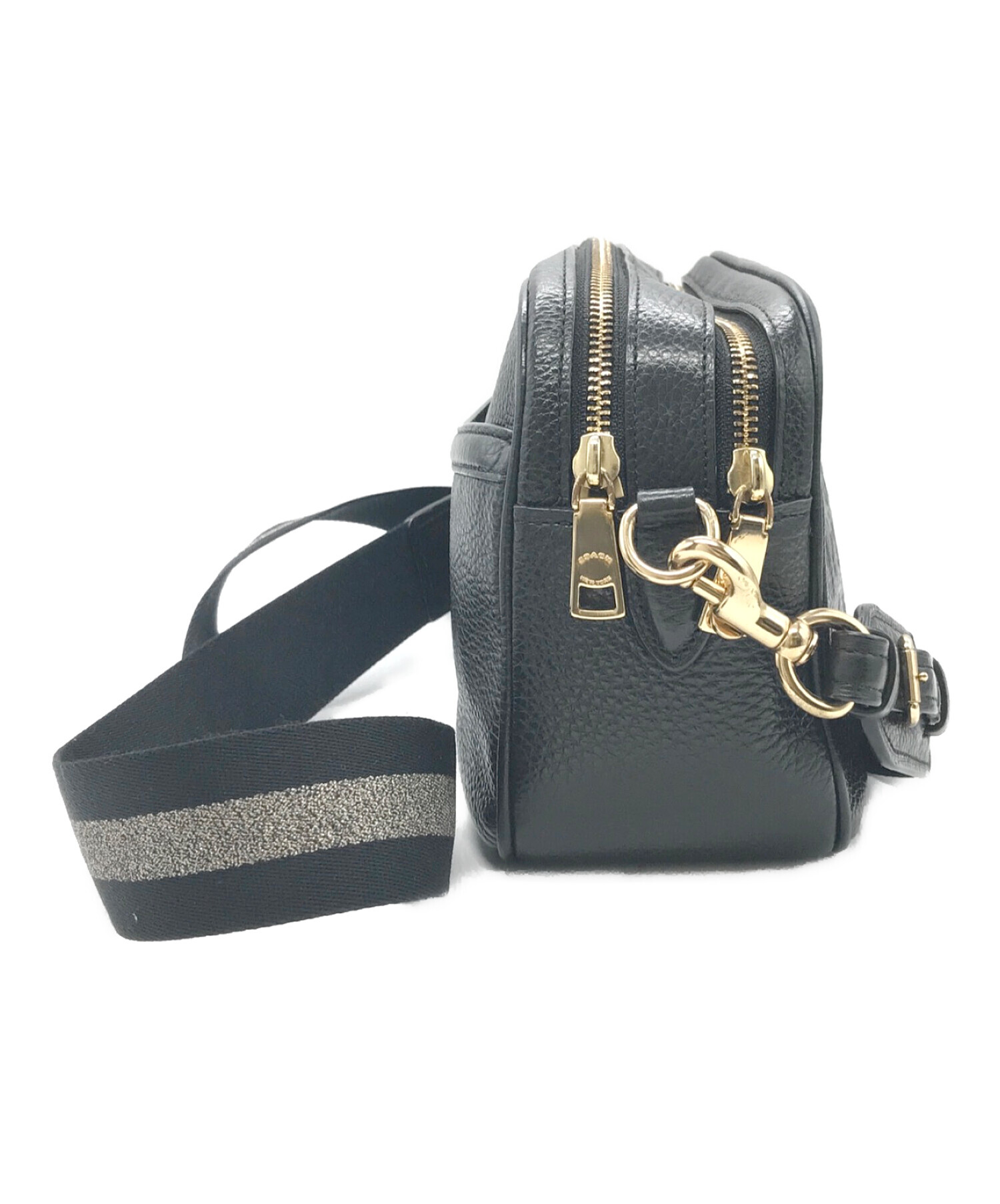 中古・古着通販】COACH (コーチ) エンボスロゴショルダーバッグ 