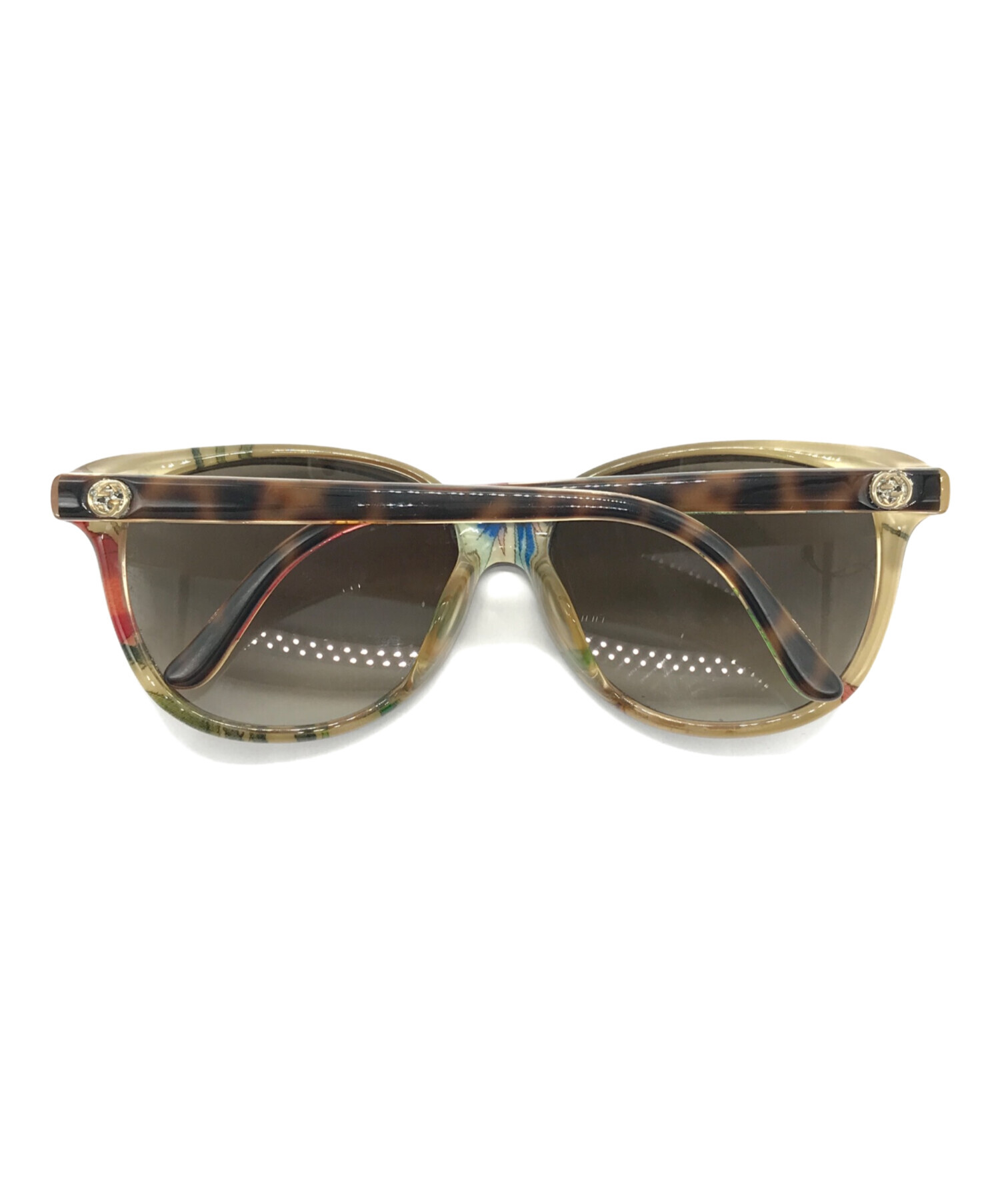 中古・古着通販】GUCCI (グッチ) サングラス ブラウン サイズ:57□15 