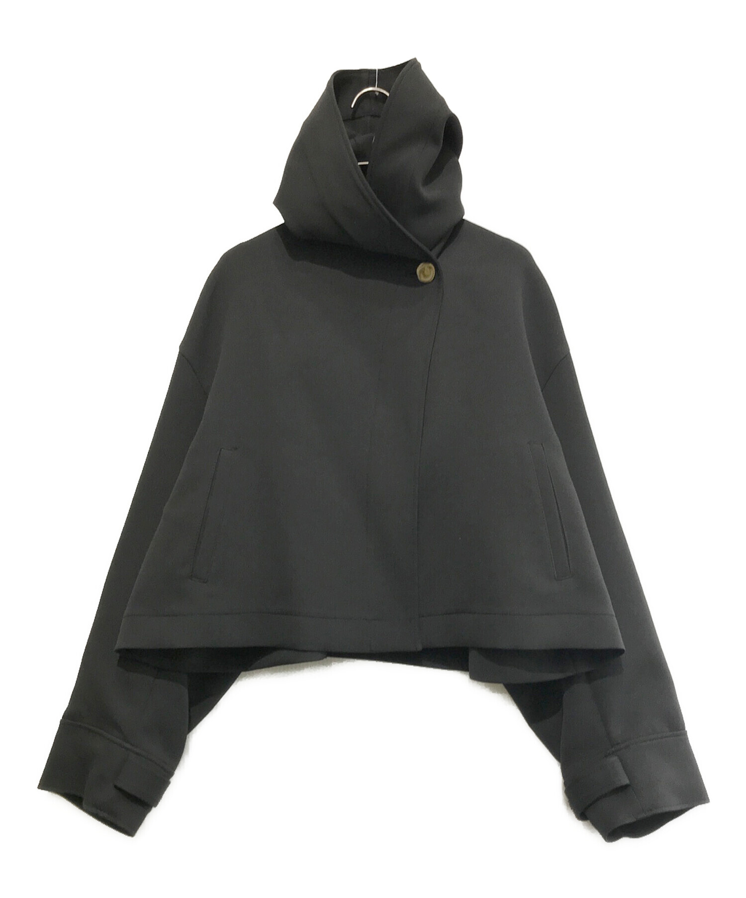 中古・古着通販】deres (デレス) スイッチネッククロップドフェザー 