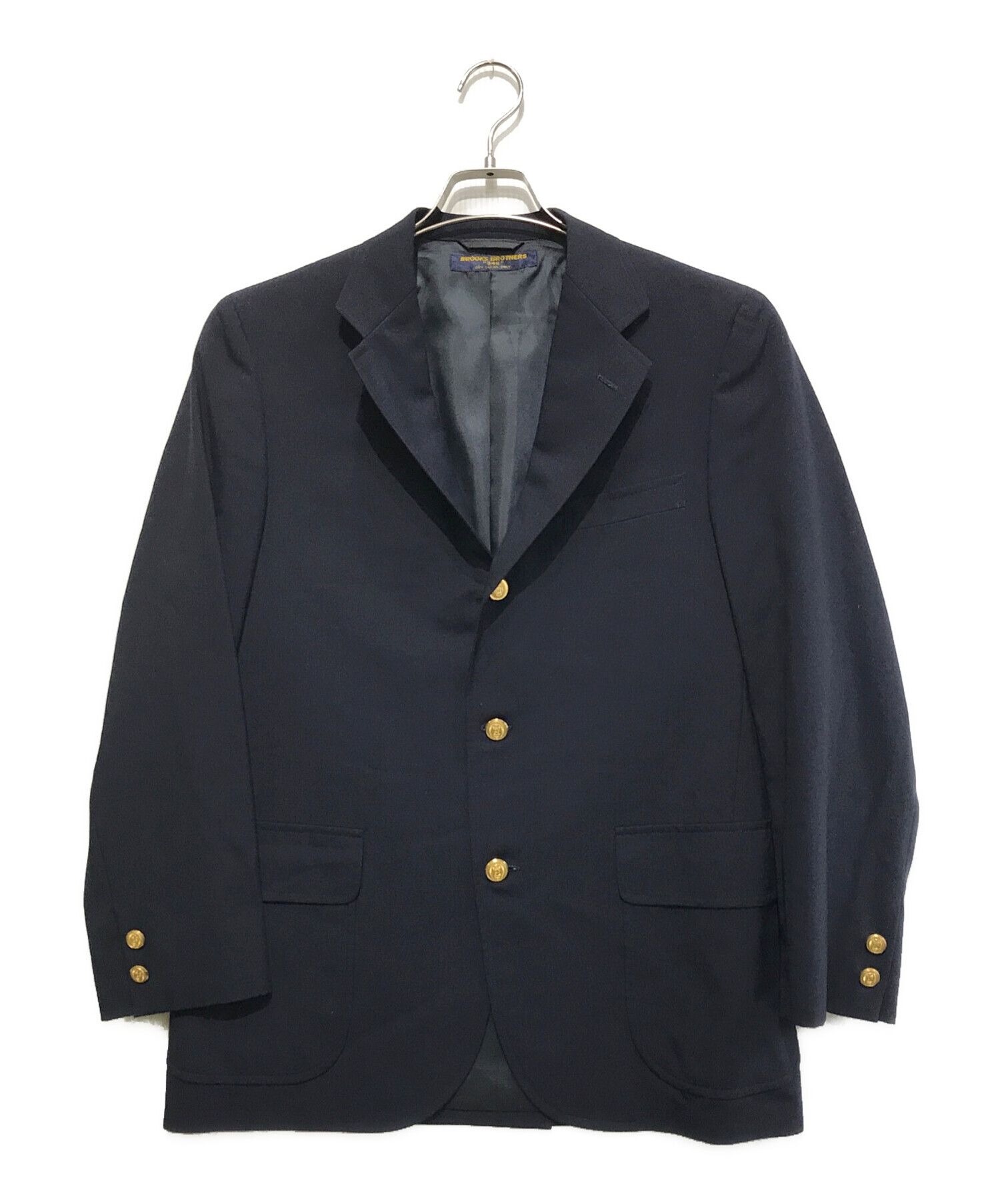 美品！着用回数1回！】Brooks Brothers ネイビー ブレザー 塩辛い
