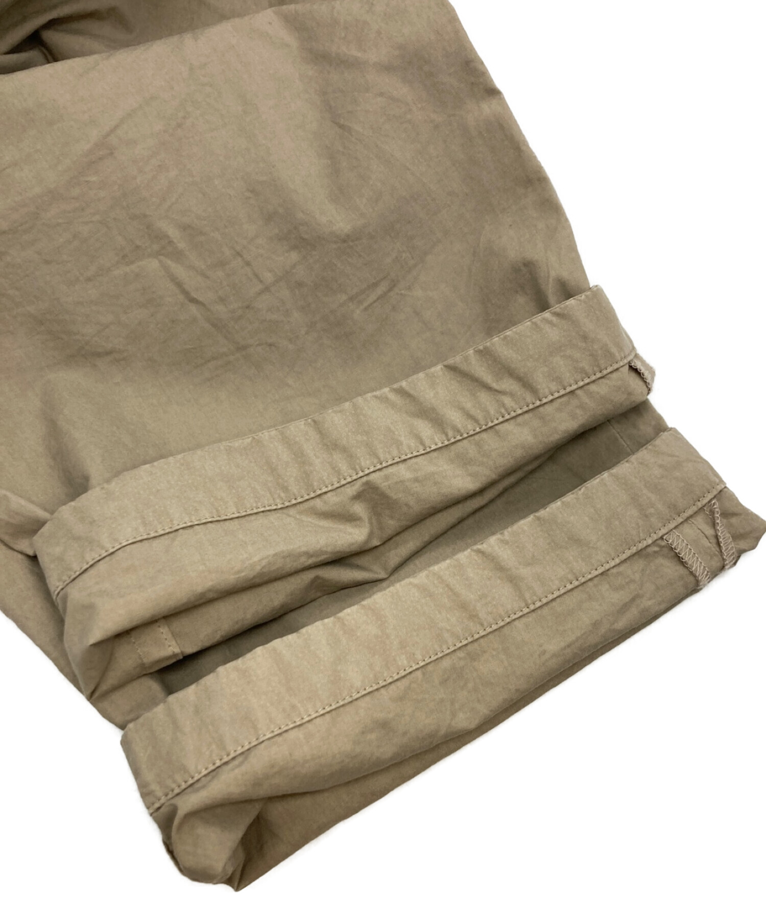 kontor (コントール) Back Seam Garment Dyed Pants ブラウン サイズ:1