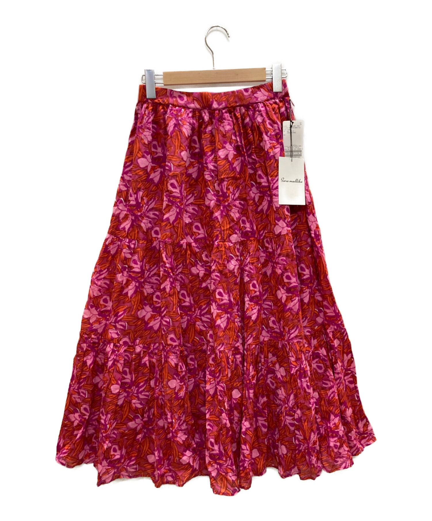 IENA (イエナ) SARA MALLIKA BIG FLOWER スカート ピンク サイズ:Ｆ 未使用品