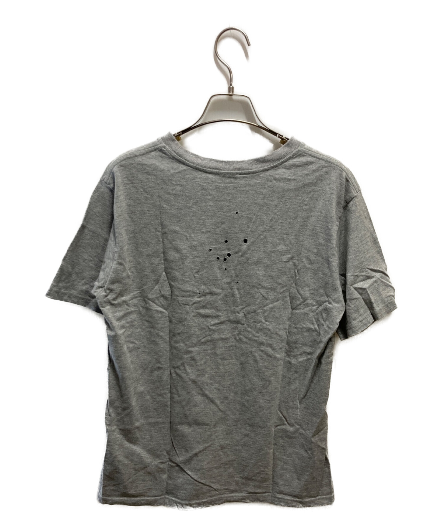 NUMBER (N)INE (ナンバーナイン) スカルプリントTシャツ グレー サイズ:3