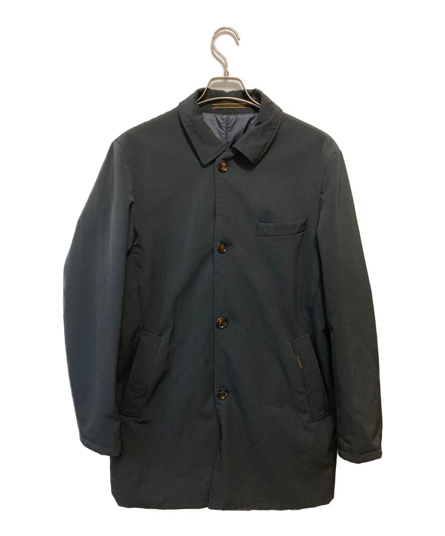 中古・古着通販】MOORER (ムーレー) リバーシブルコート ブラック 