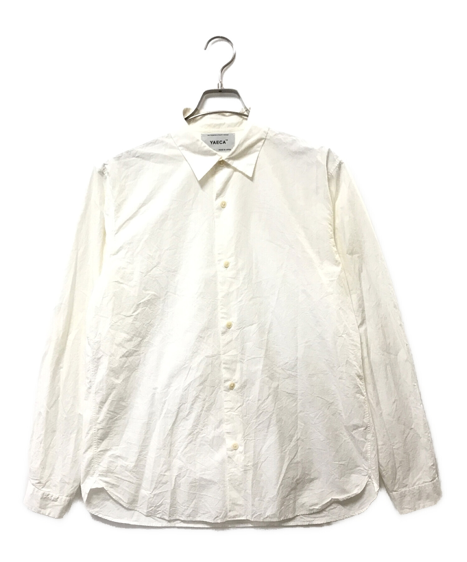 中古・古着通販】YAECA (ヤエカ) コンフォートシャツ ホワイト サイズ