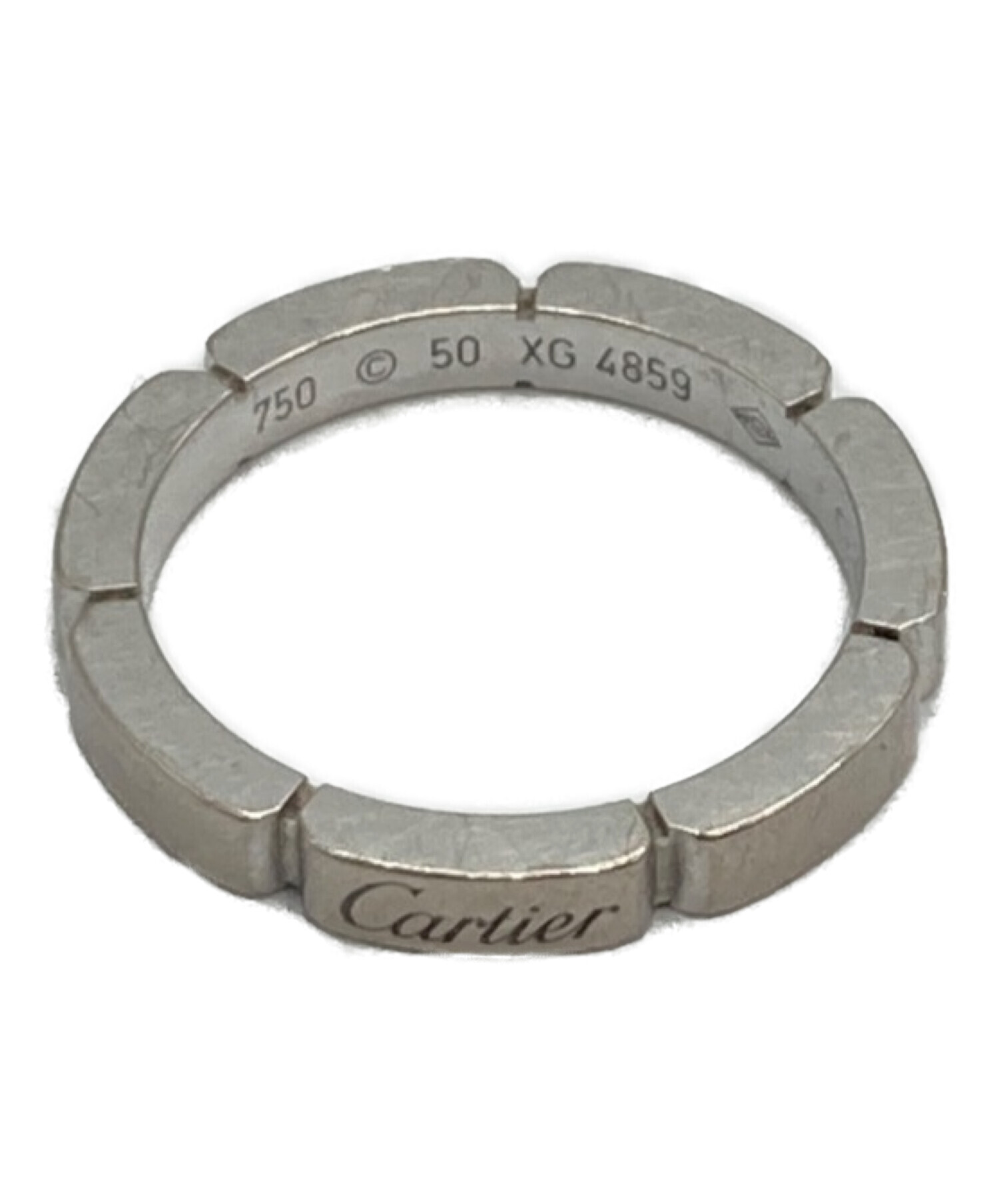 Cartier (カルティエ) リングMAILLON PANTHERE WEDDING BAND サイズ:10号