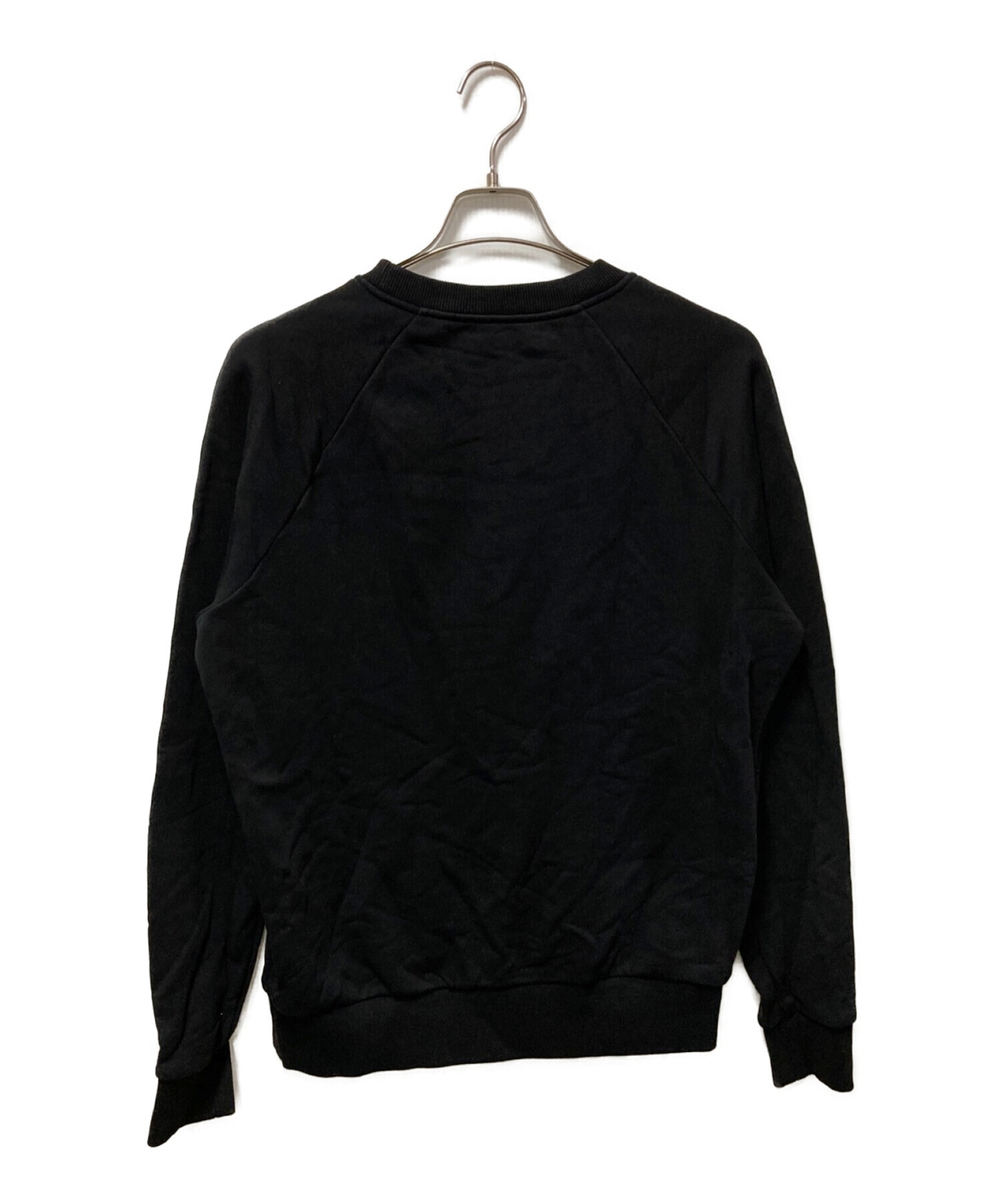 BALMAIN (バルマン) ロゴ スウェットシャツ ブラック サイズ:Ｍ