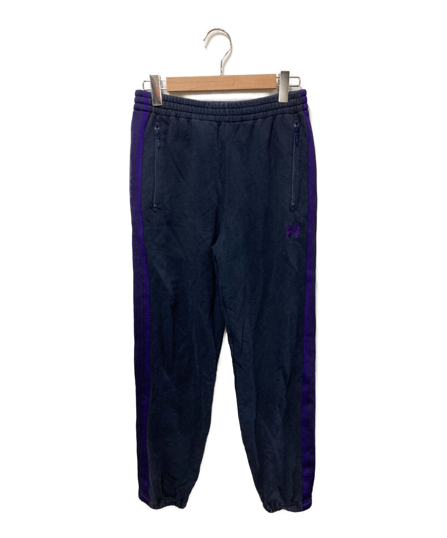 Needles トラックパンツ ネイビー/パープル L 【公式通販】