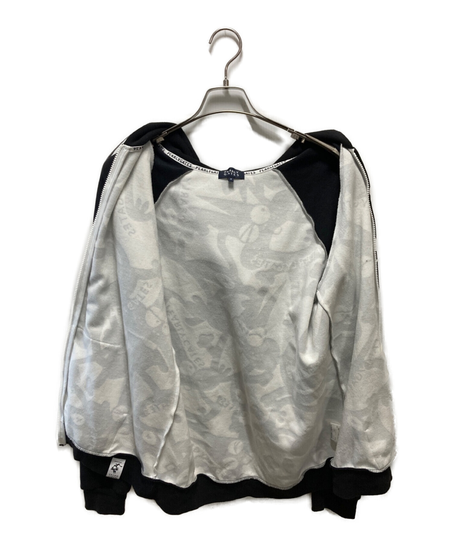 中古・古着通販】PEARLY GATES (パーリーゲイツ) ニャロメ総柄ジップ 
