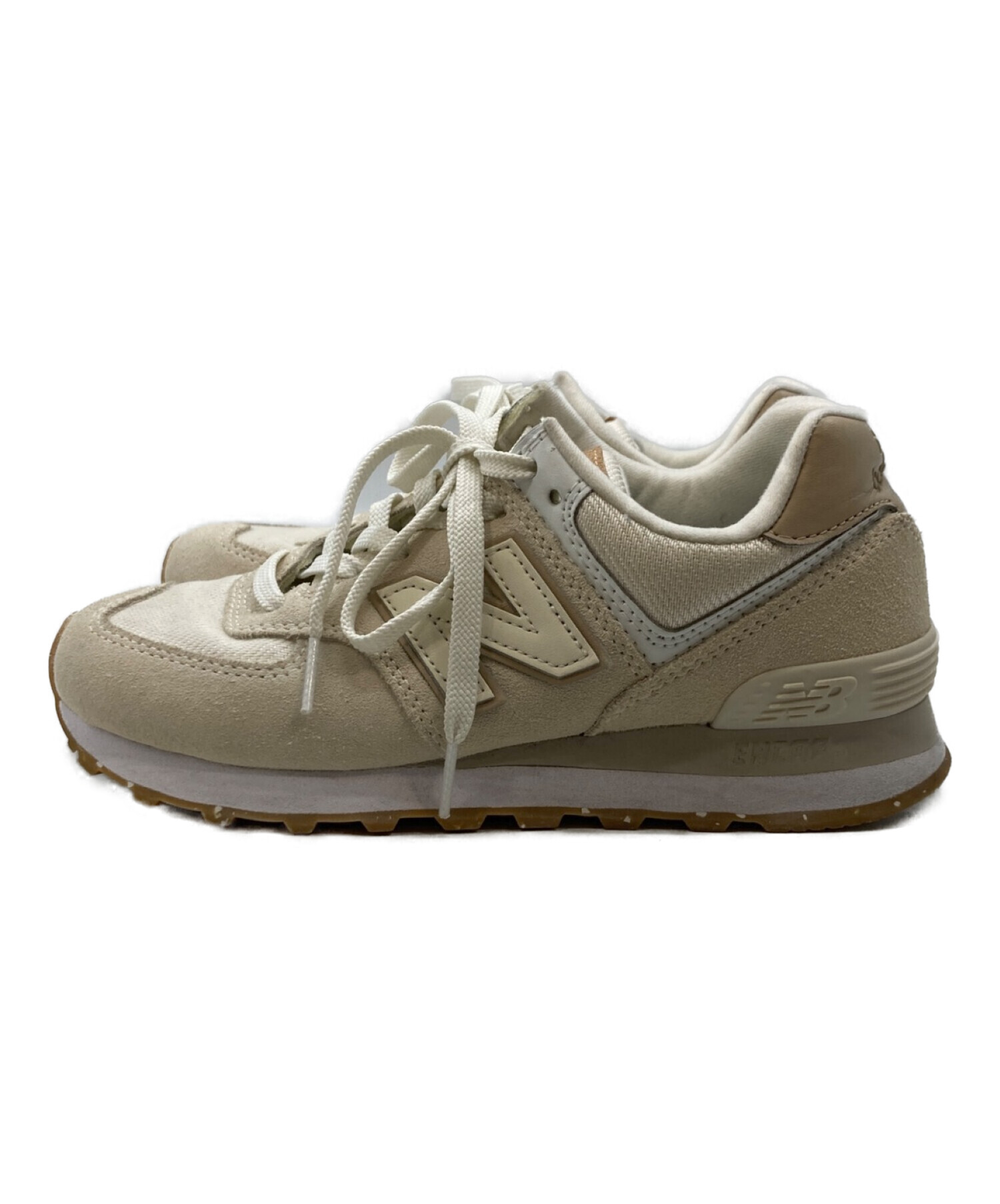 中古・古着通販】NEW BALANCE (ニューバランス) スニーカー ベージュ  
