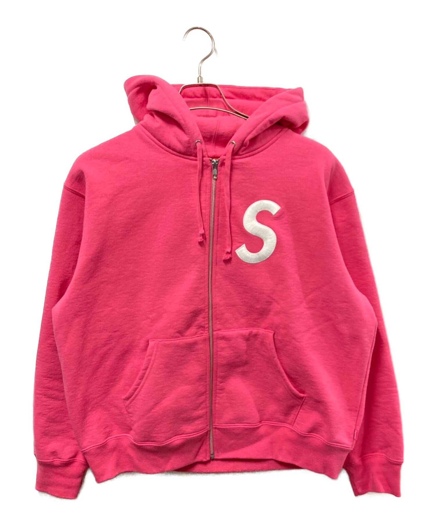 Supreme  S Logo Zip Up Hooded Sweatshirt