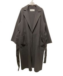 中古・古着通販】SOEJU (ソージュ) ウールリバーローブコート グレー 