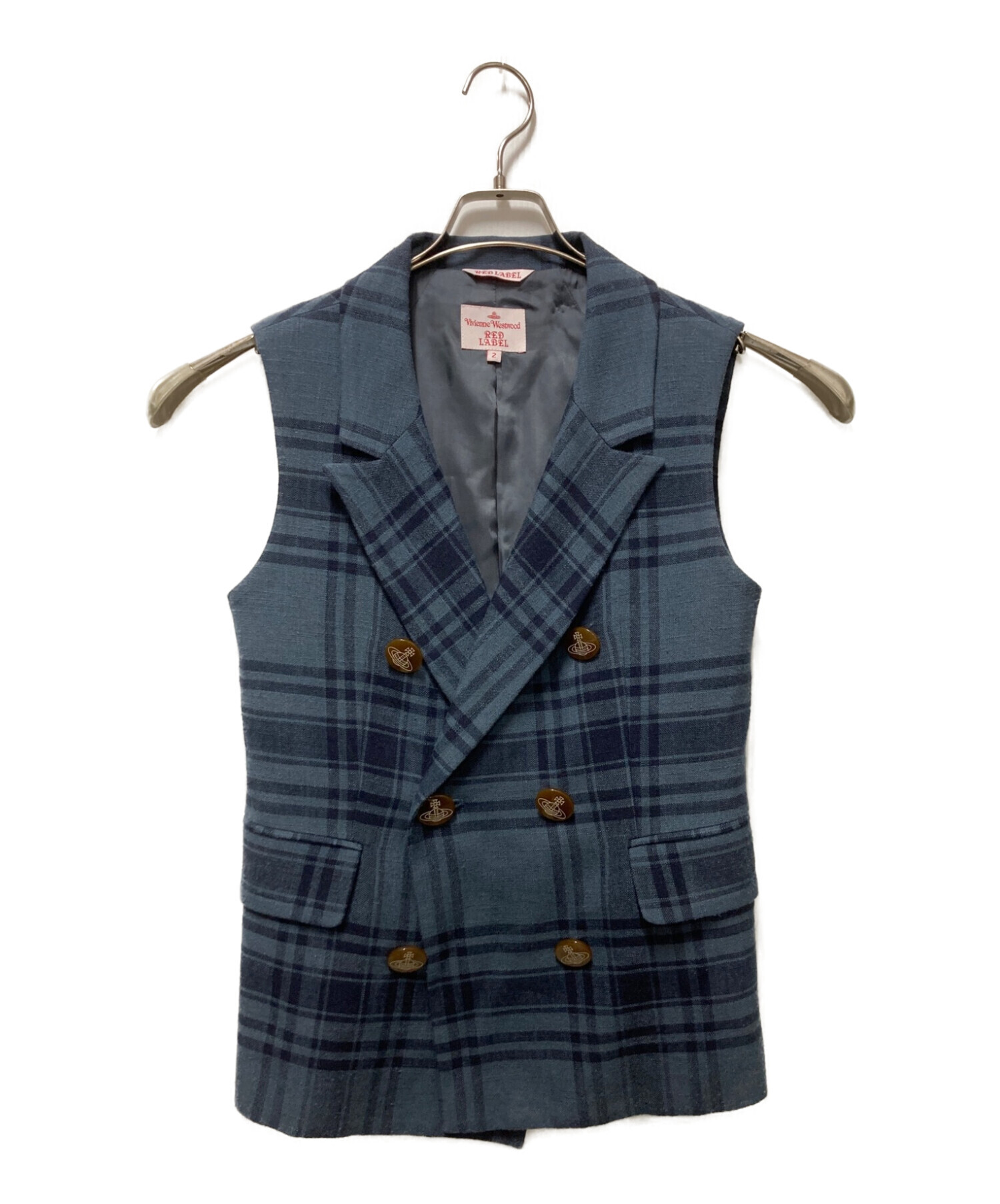 ヴィヴィアンウエストウッド レッドレーベル サイズ2 ベスト Vivienne