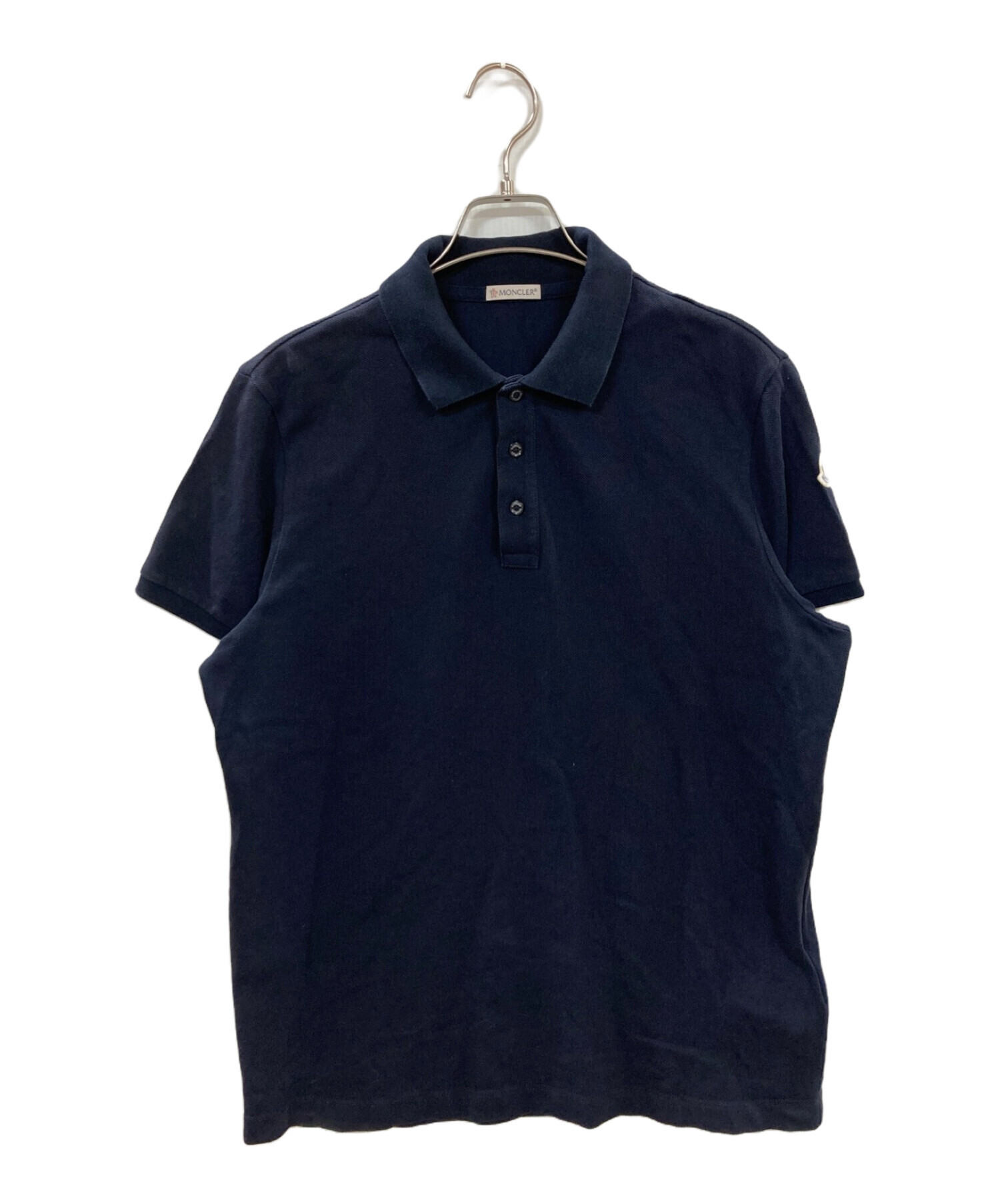 MONCLER 　ネイビー　ポロシャツ モンクレールポロシャツネイビー