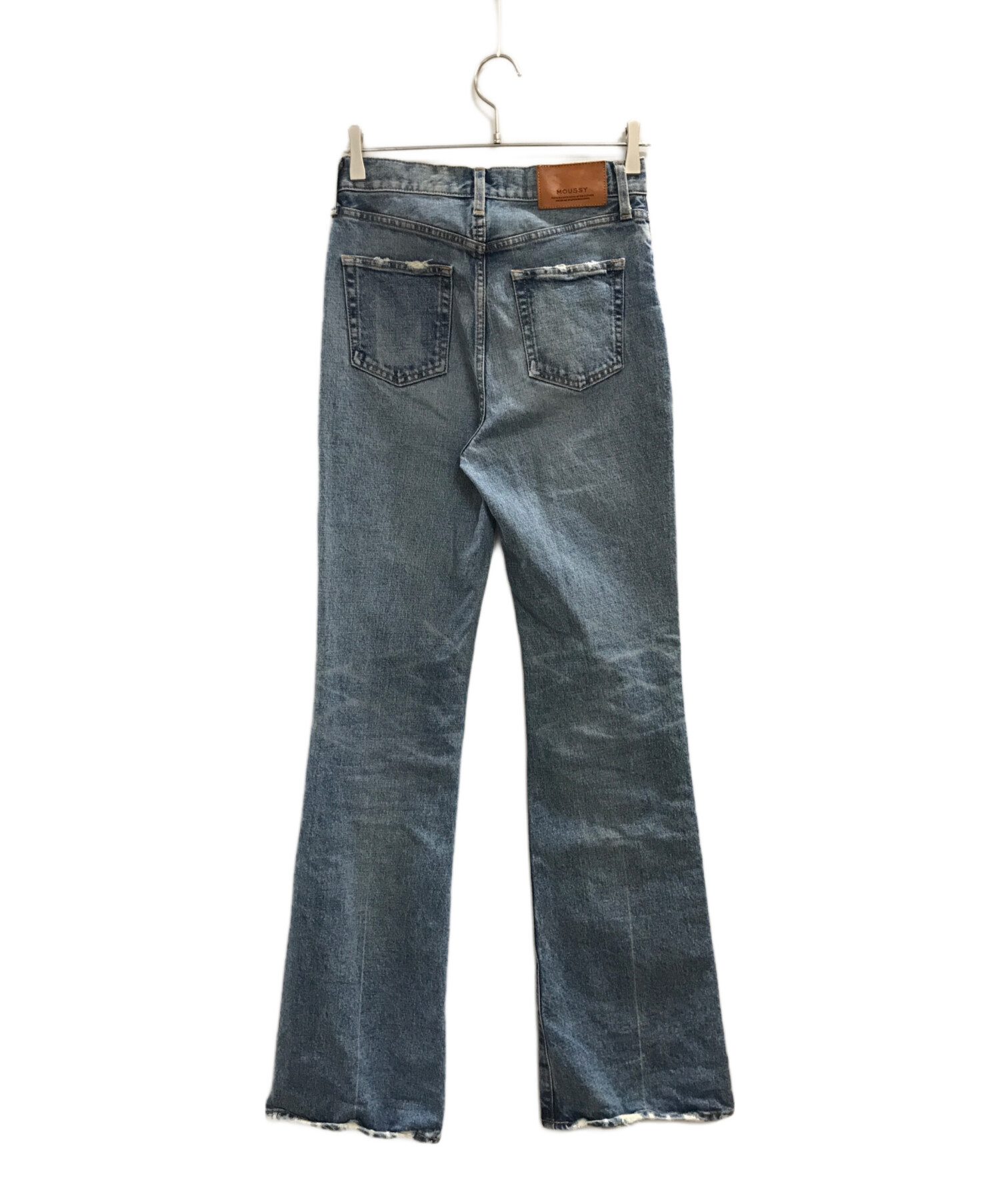 中古・古着通販】moussy (マウジー) MVS FLARE/moussy インディゴ  