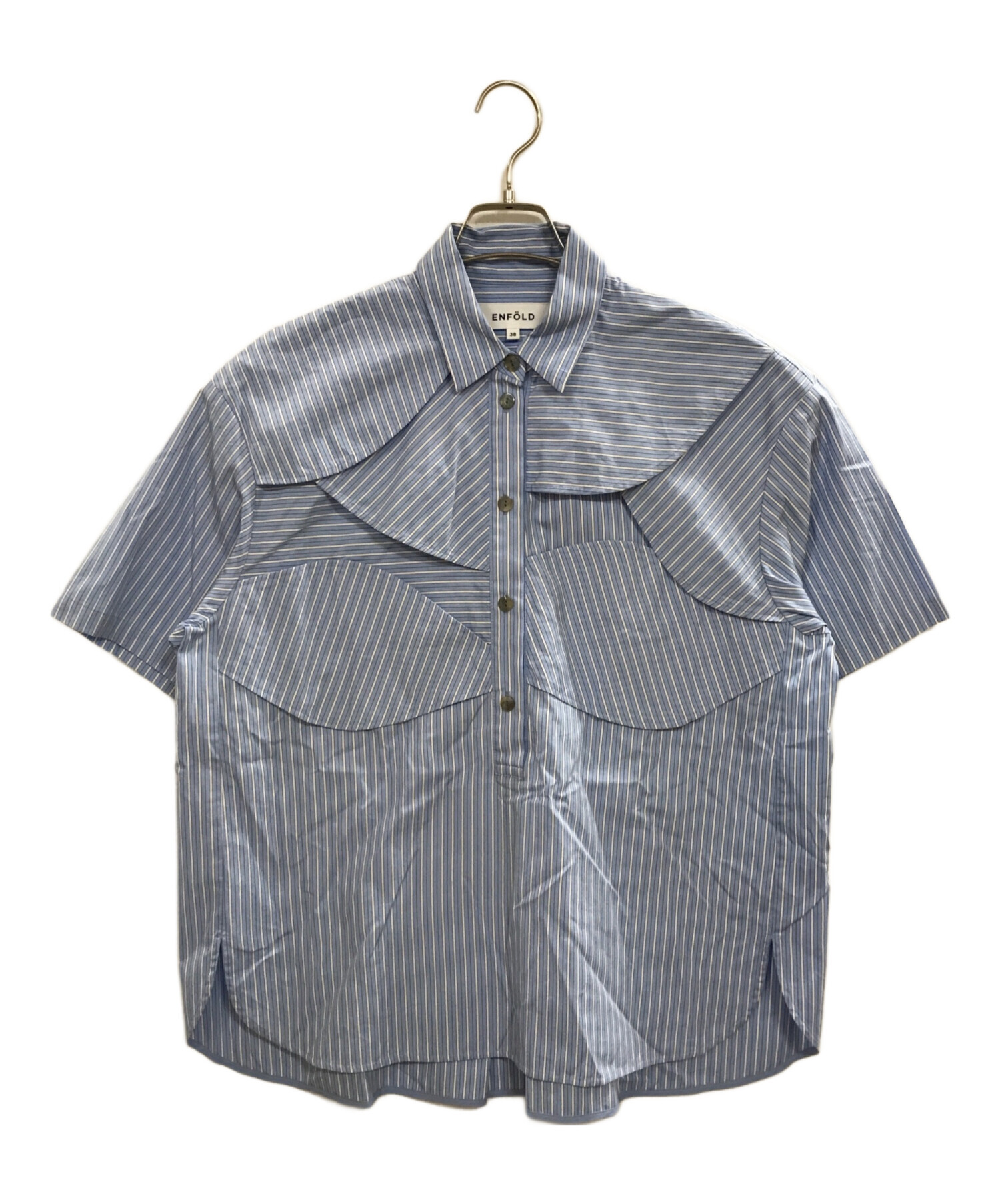 中古・古着通販】ENFOLD (エンフォルド) FRONT-WING SHIRT 