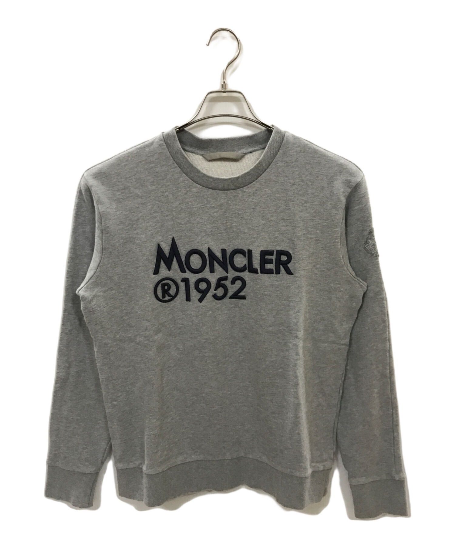 MONCLER グレー トレーナー MONCLER グレー スウェット